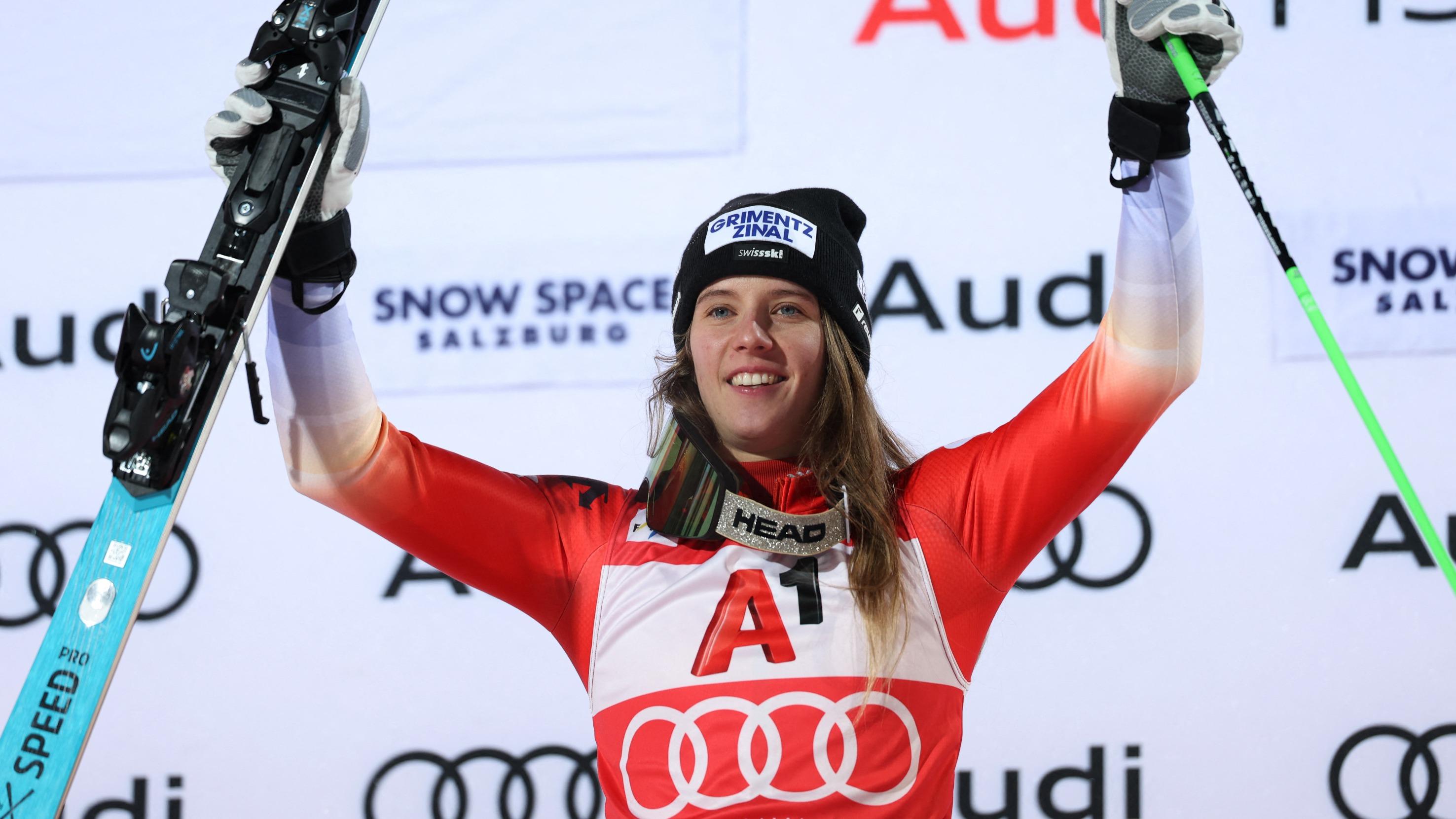 Ski alpin : Camille Rast s’adjuge le slalom de Flachau