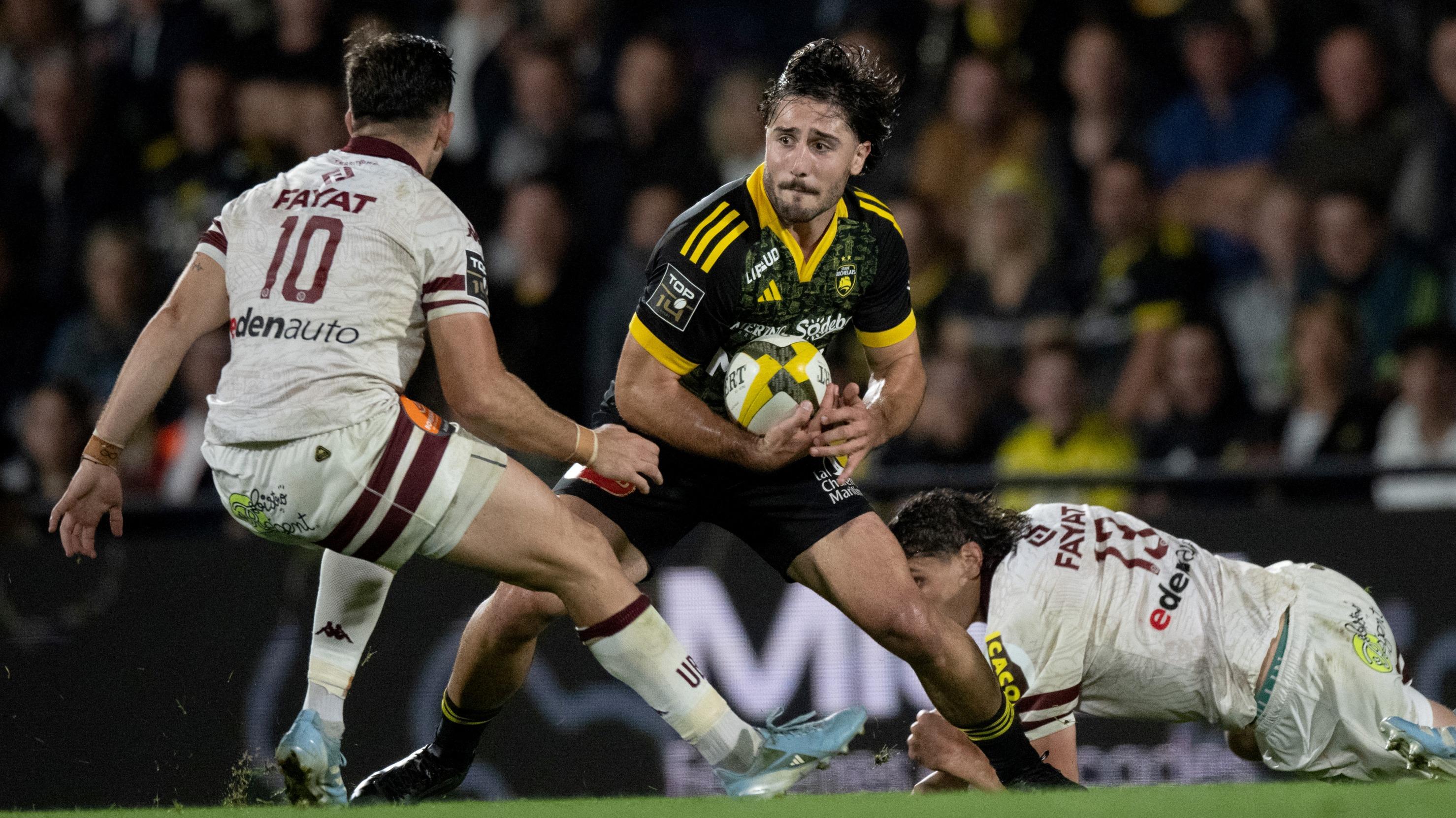 Top 14 : privée de Danty et Teddy Thomas, La Rochelle avec Favre et Seuteni au centre contre Toulouse