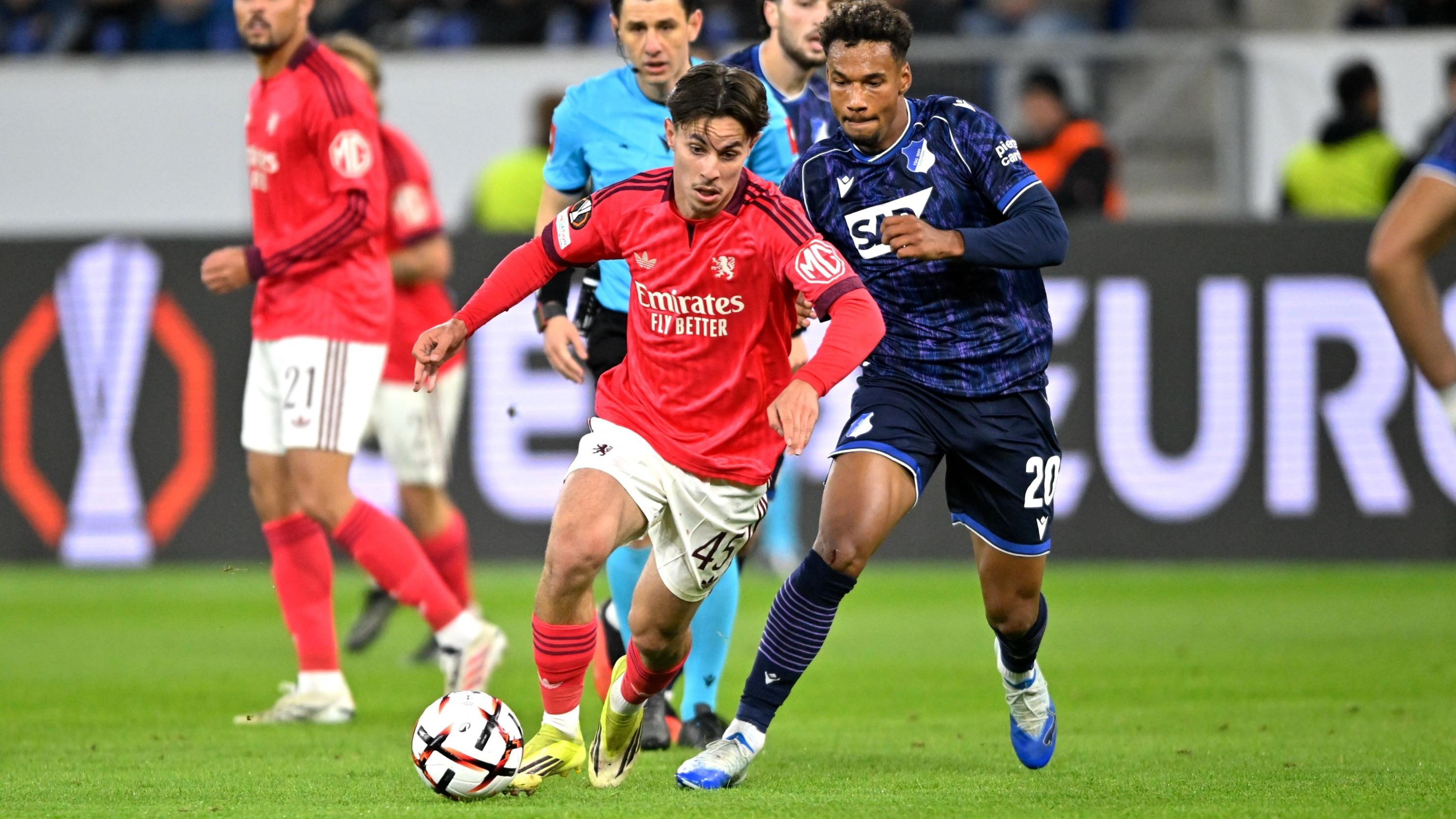 Ligue Europa : gros coup d’arrêt pour l’Olympique Lyonnais, corrigé par Hoffenheim