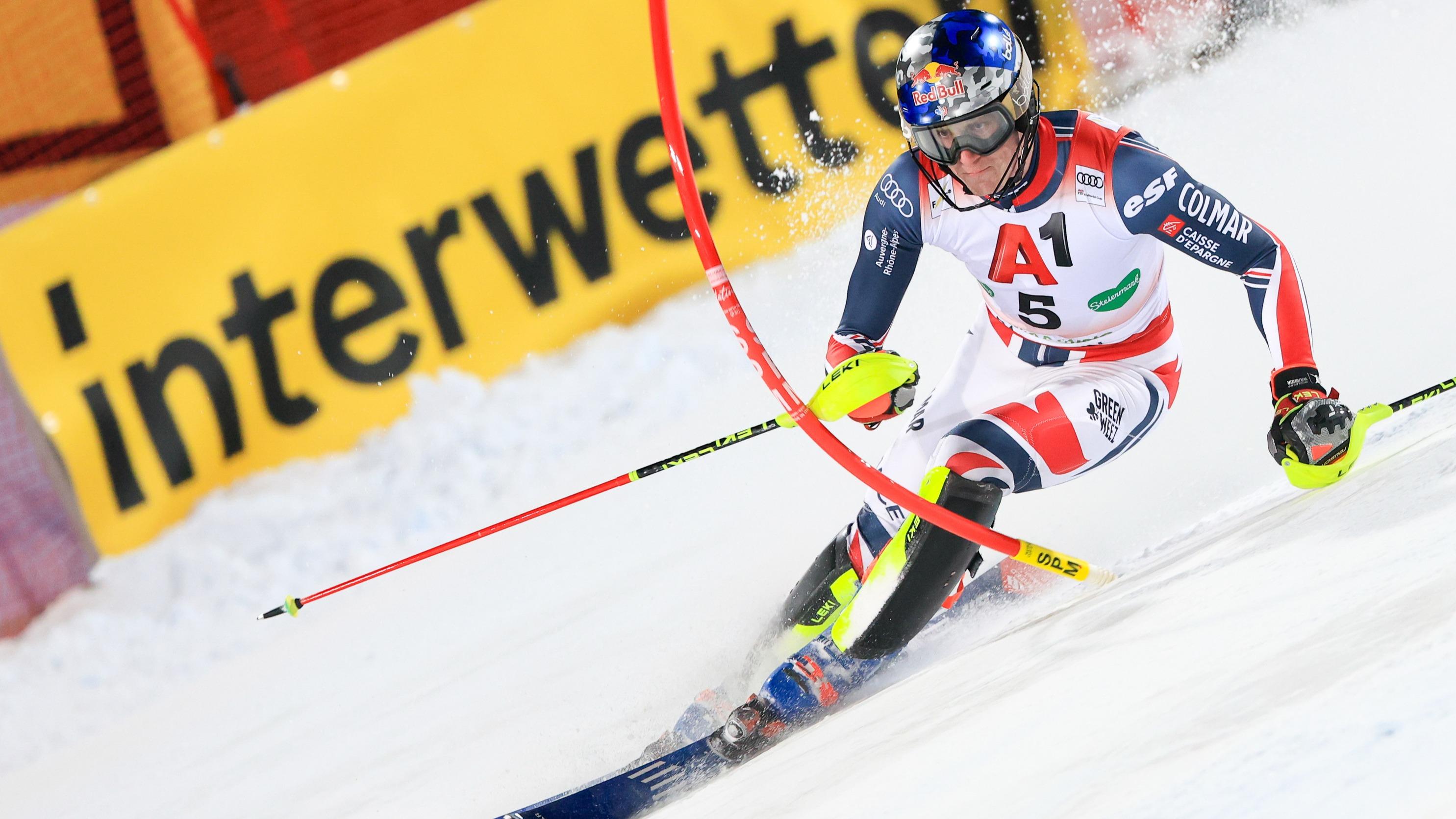 Ski alpin : Clément Noël troisième du slalom de Schladming