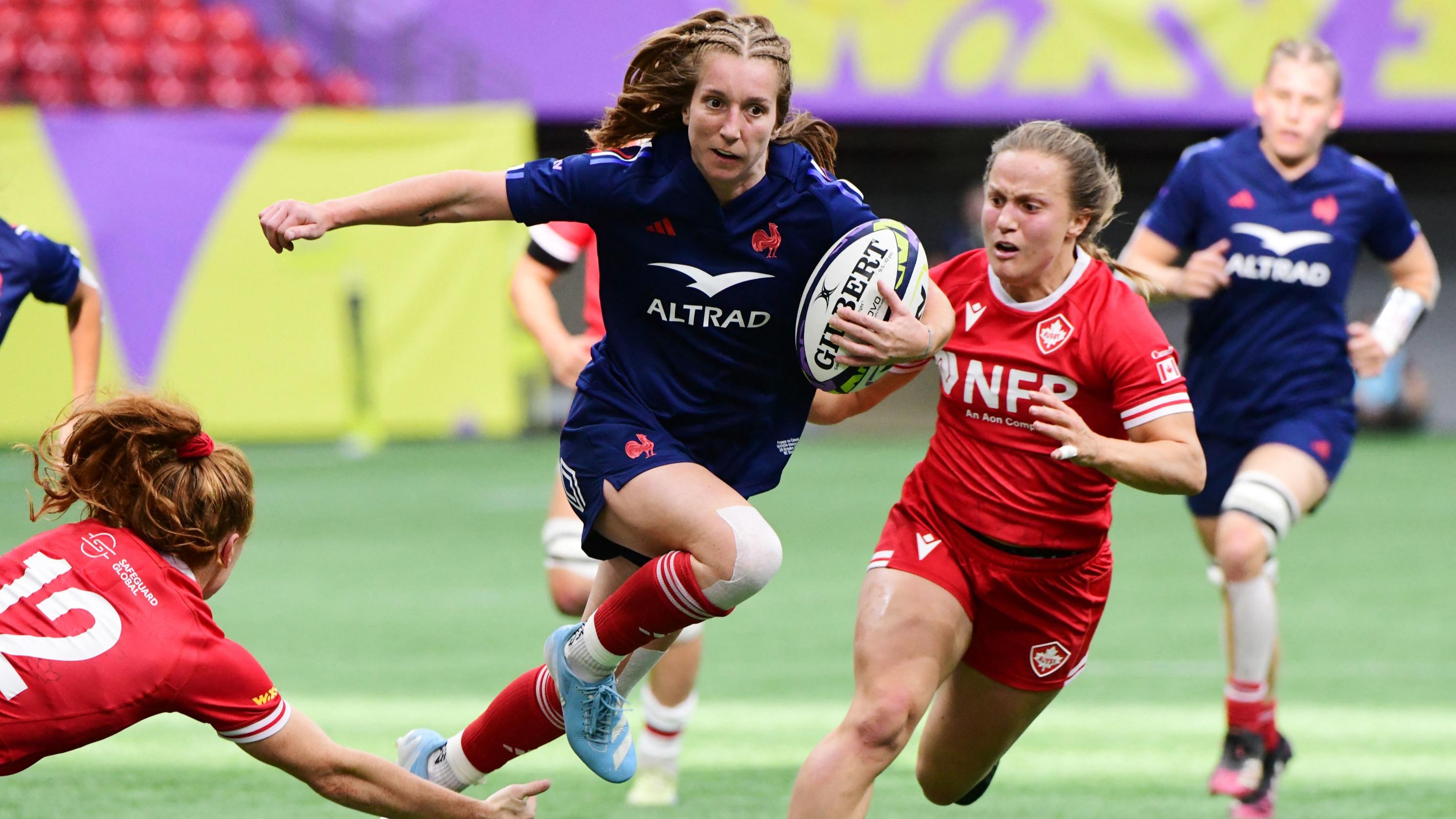 Rugby : le XV de France féminin chute lourdement face au Canada pour ses débuts dans le tournoi «Women XV»