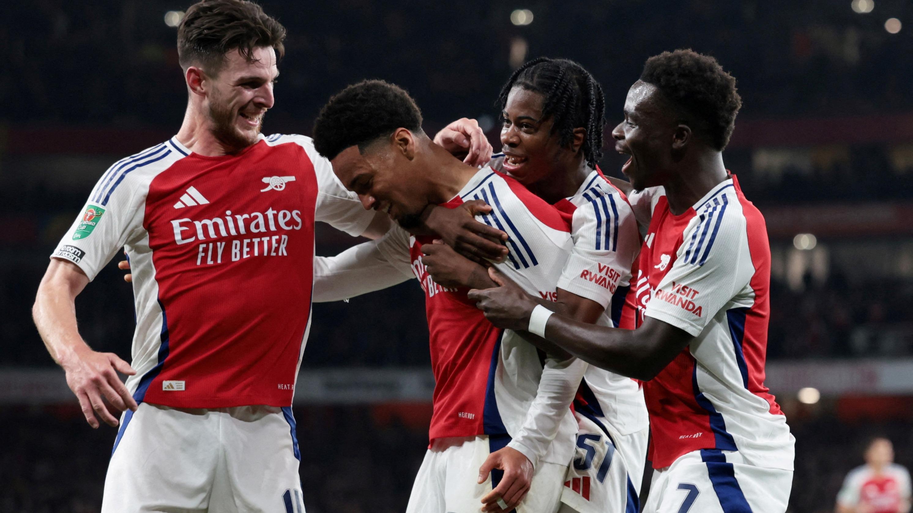 Angleterre : les «baby Gunners» d’Arsenal et Liverpool s’amusent en League Cup