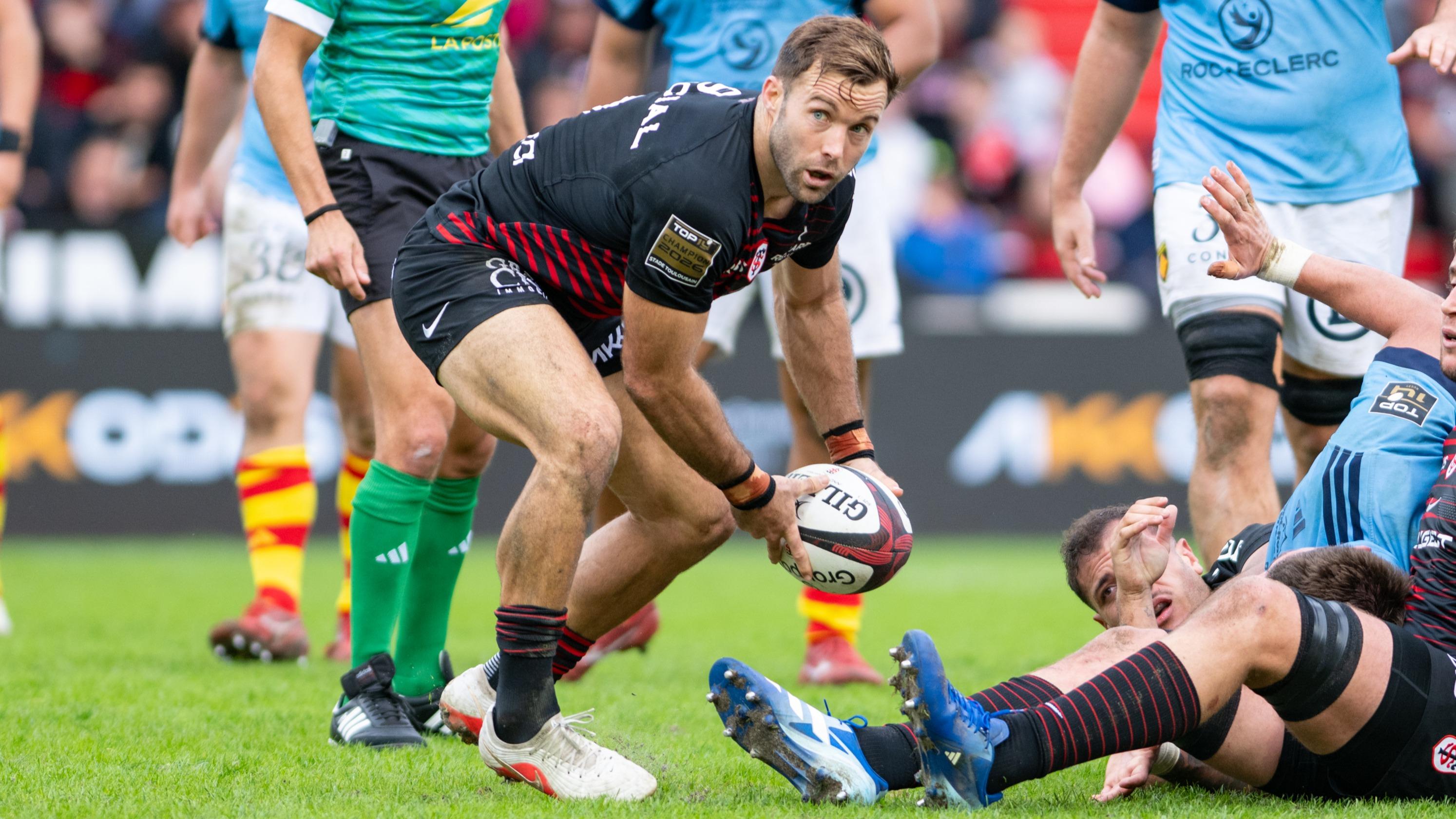 Top 14 : Toulouse consolide sa place de leader, Lyon fait tomber Bayonne, Montpellier assomme le Racing 92