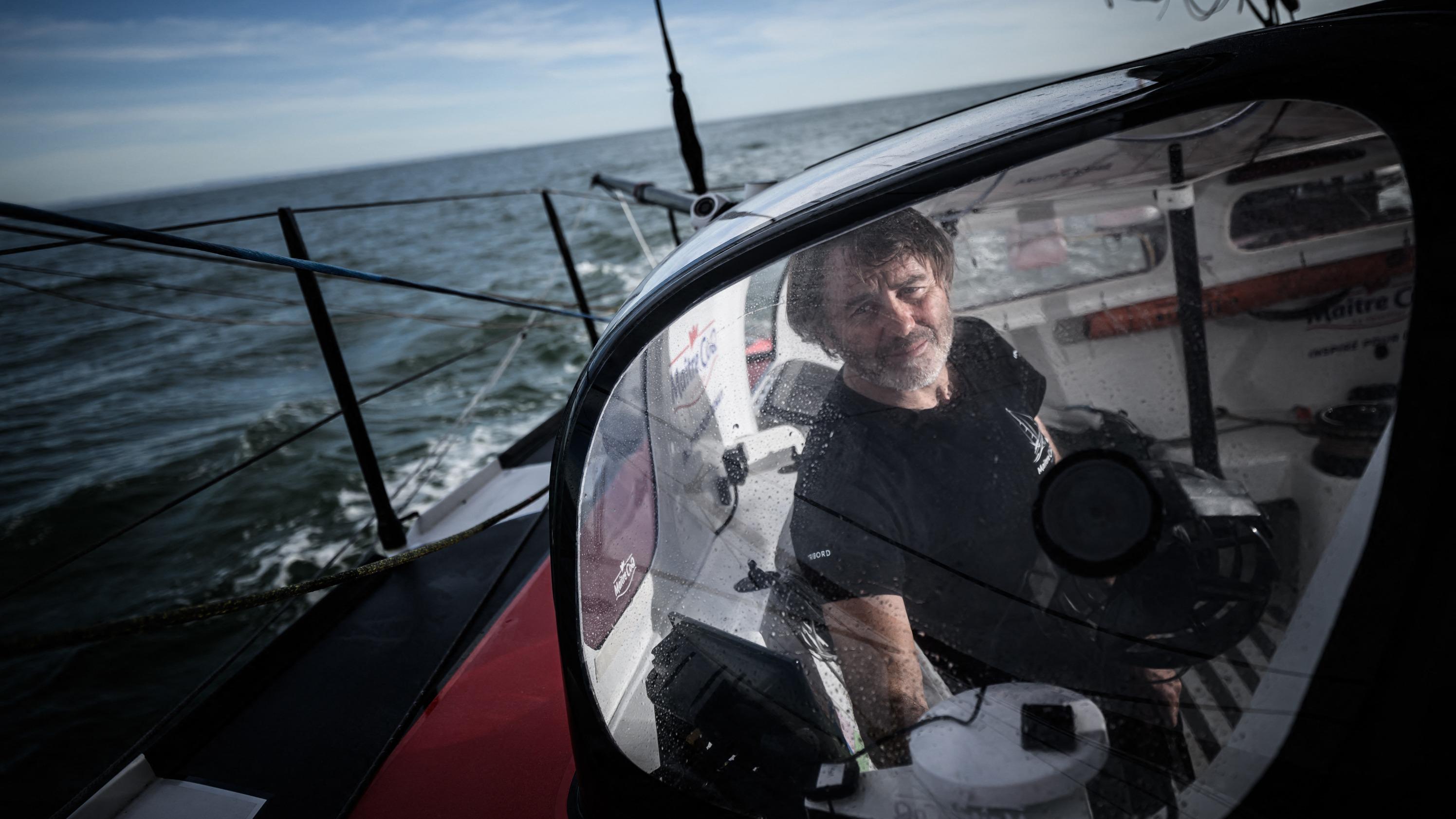 Yannick Bestaven: «Ça ne m’agace pas de ne pas être dans le clan des favoris du Vendée Globe»