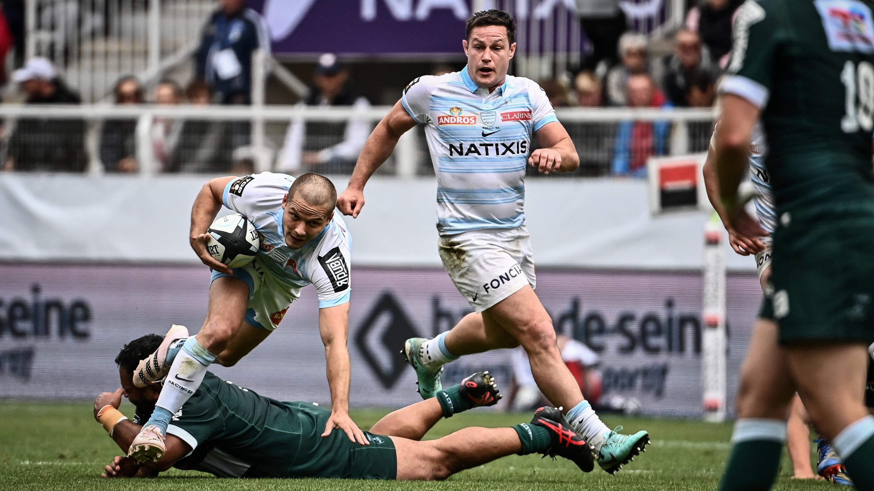 Champions Cup : le Racing 92 avec une charnière Le Bail-Gibert contre Glasgow