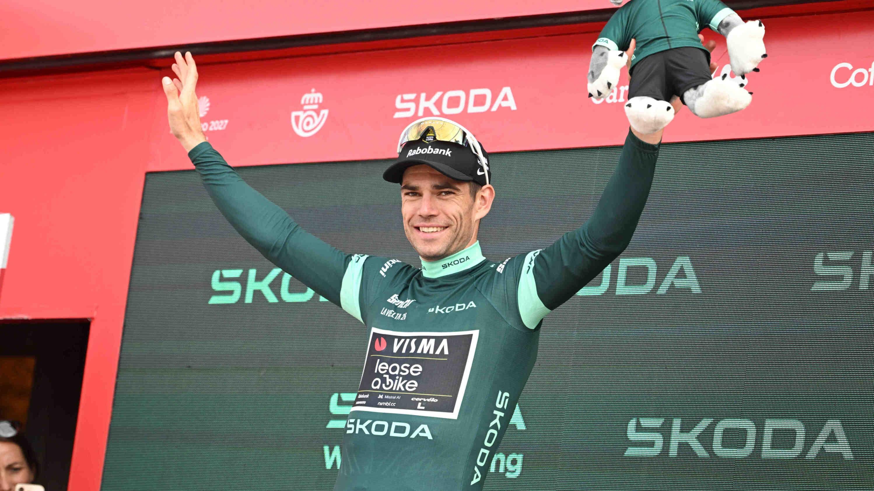 Tour d'Espagne : Wout Van Aert s’impose encore au sprint, Enric Mas reste en rouge