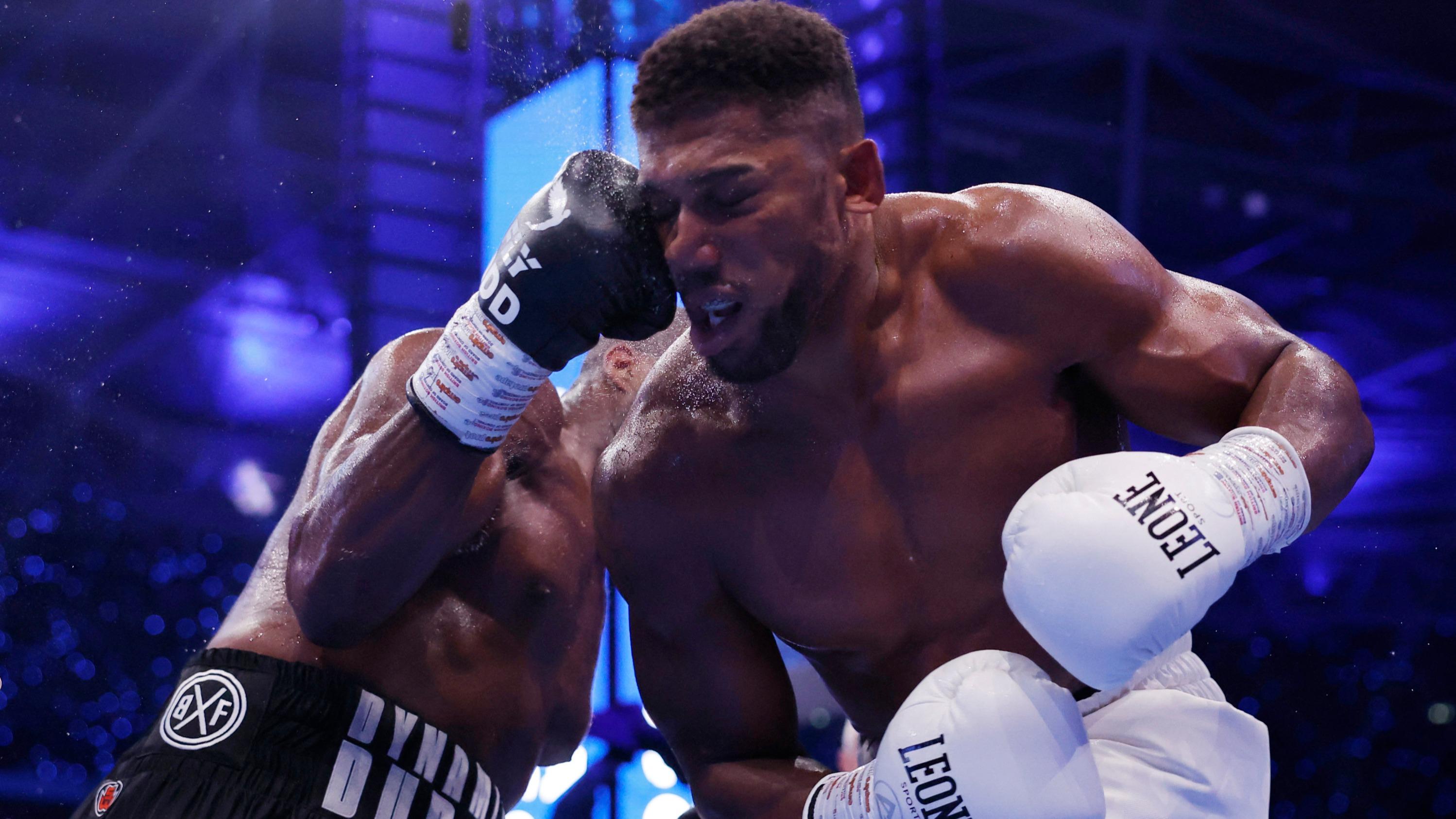 Boxe : «C’est loin d’être fini», Joshua revanchard après son K.O face à Dubois