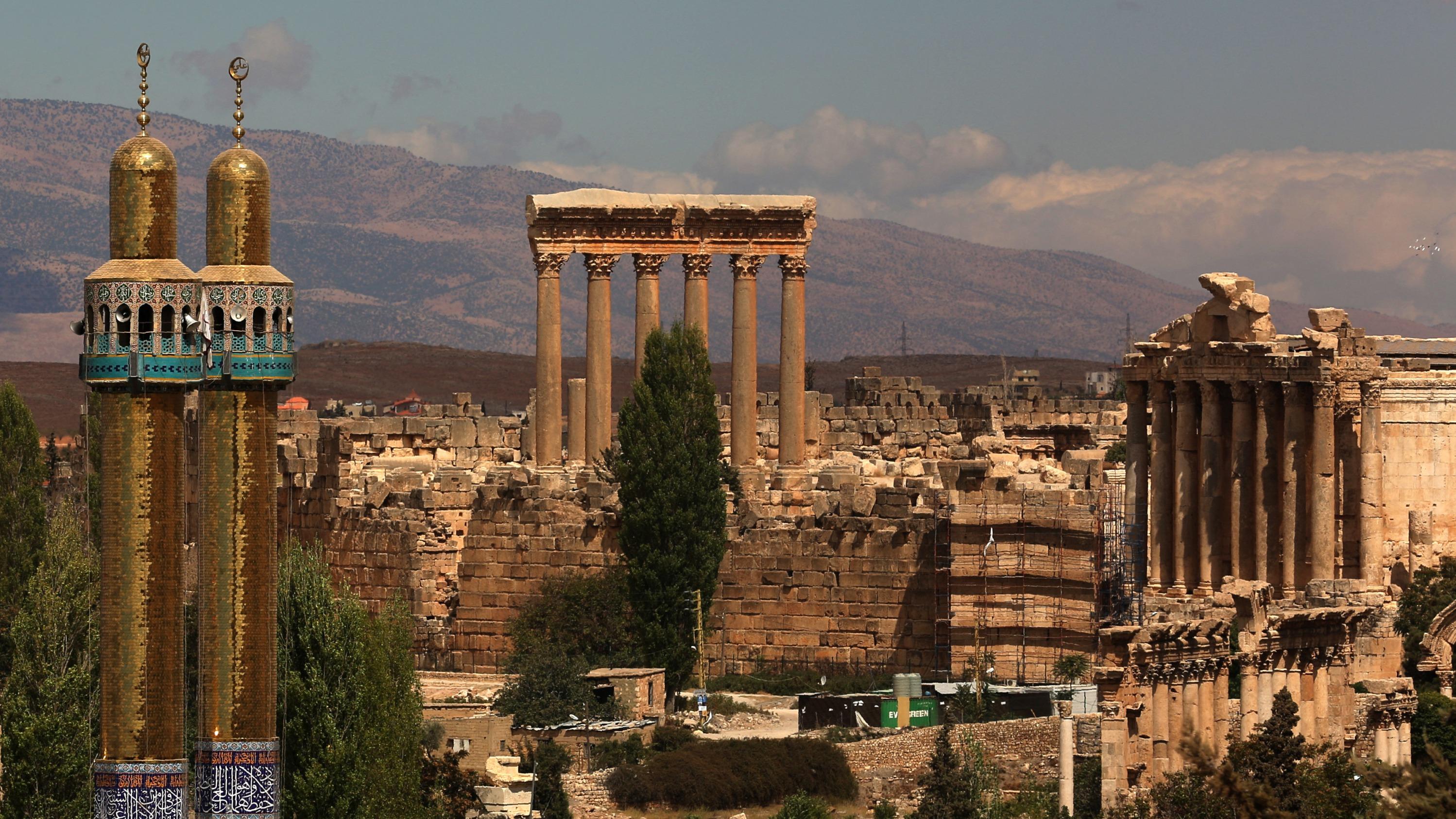 Au Liban, la ville de Baalbeck et ses ruines romaines sont désertées par les habitants et les touristes