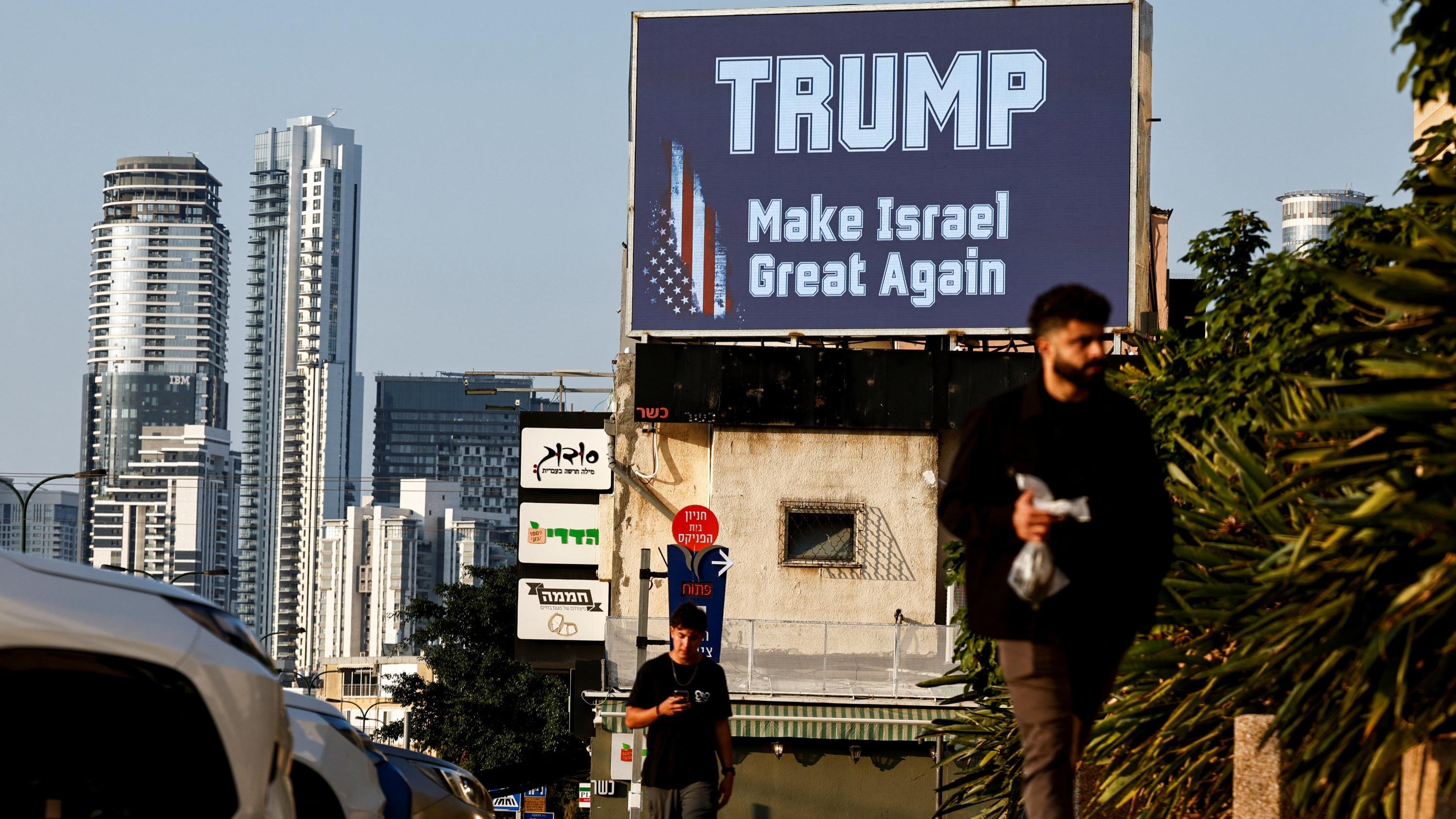 Présidentielle américaine : les Israéliens, toujours plus trumpistes