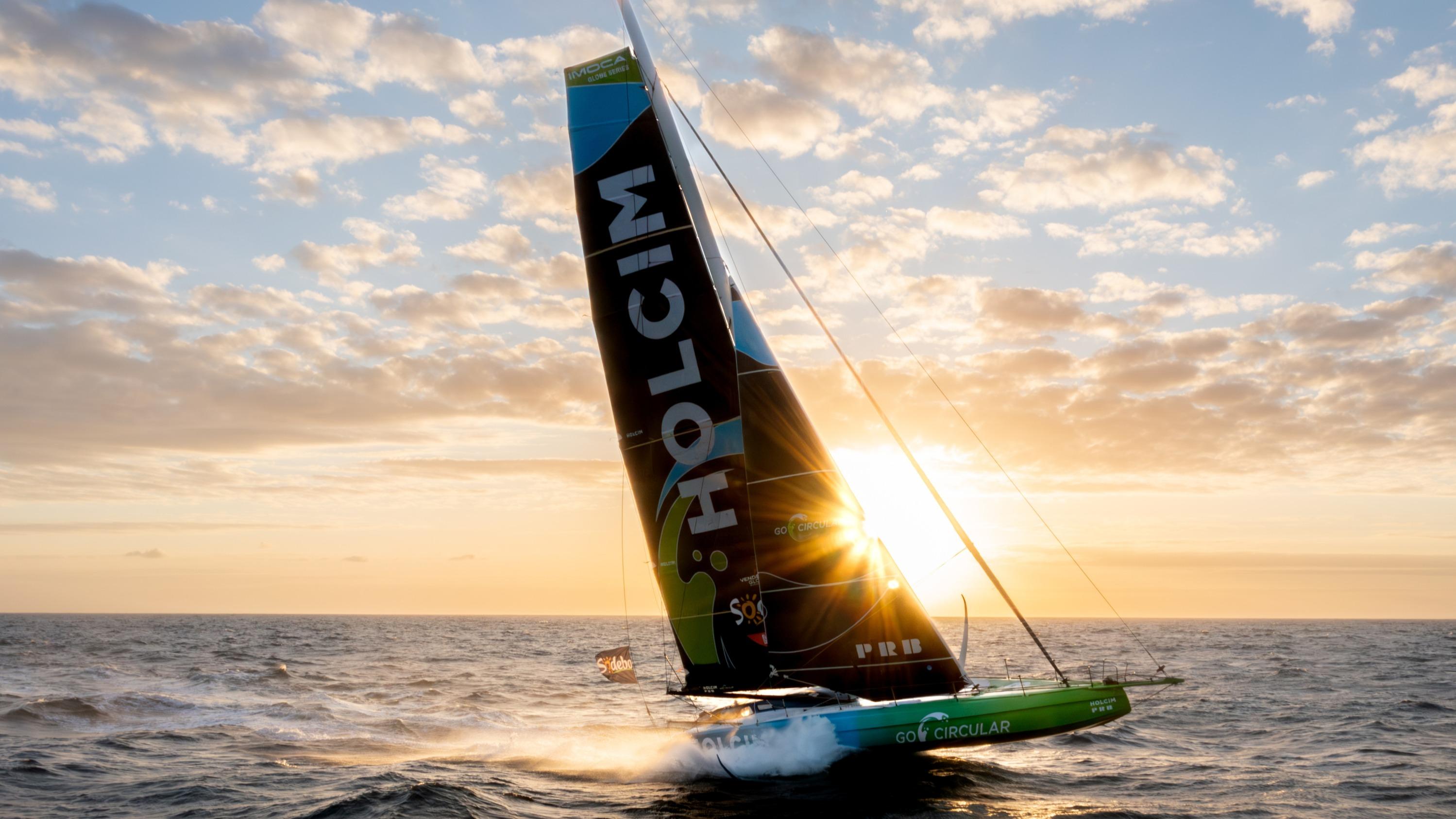 Vendée Globe : dans une remontée folle, Nicolas Lunven bat le record de distance parcourue en un jour