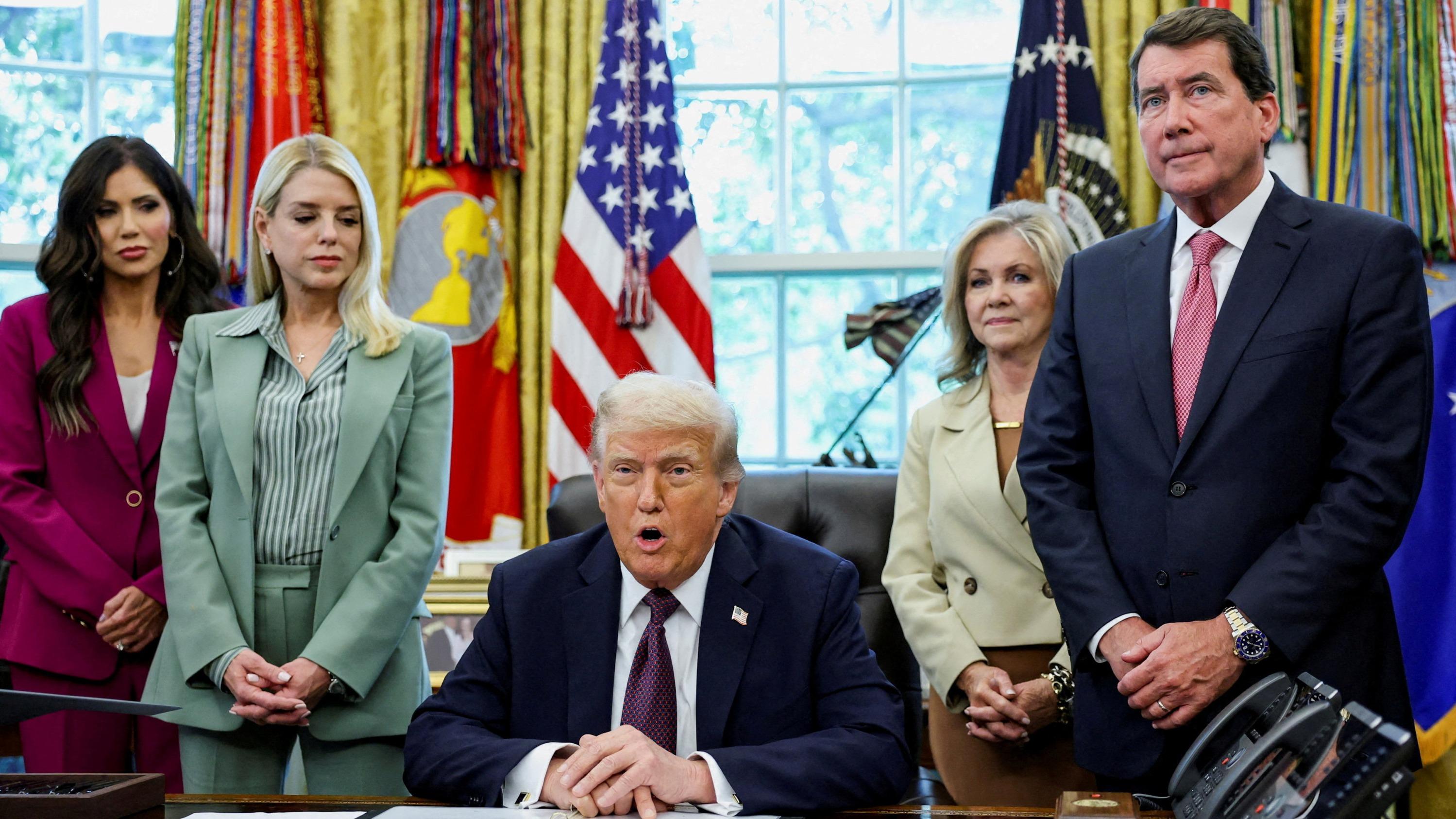 «L’un des journaux les plus dégénérés» : Donald Trump poursuit sa guérilla judiciaire contre les médias en attaquant le New York Times