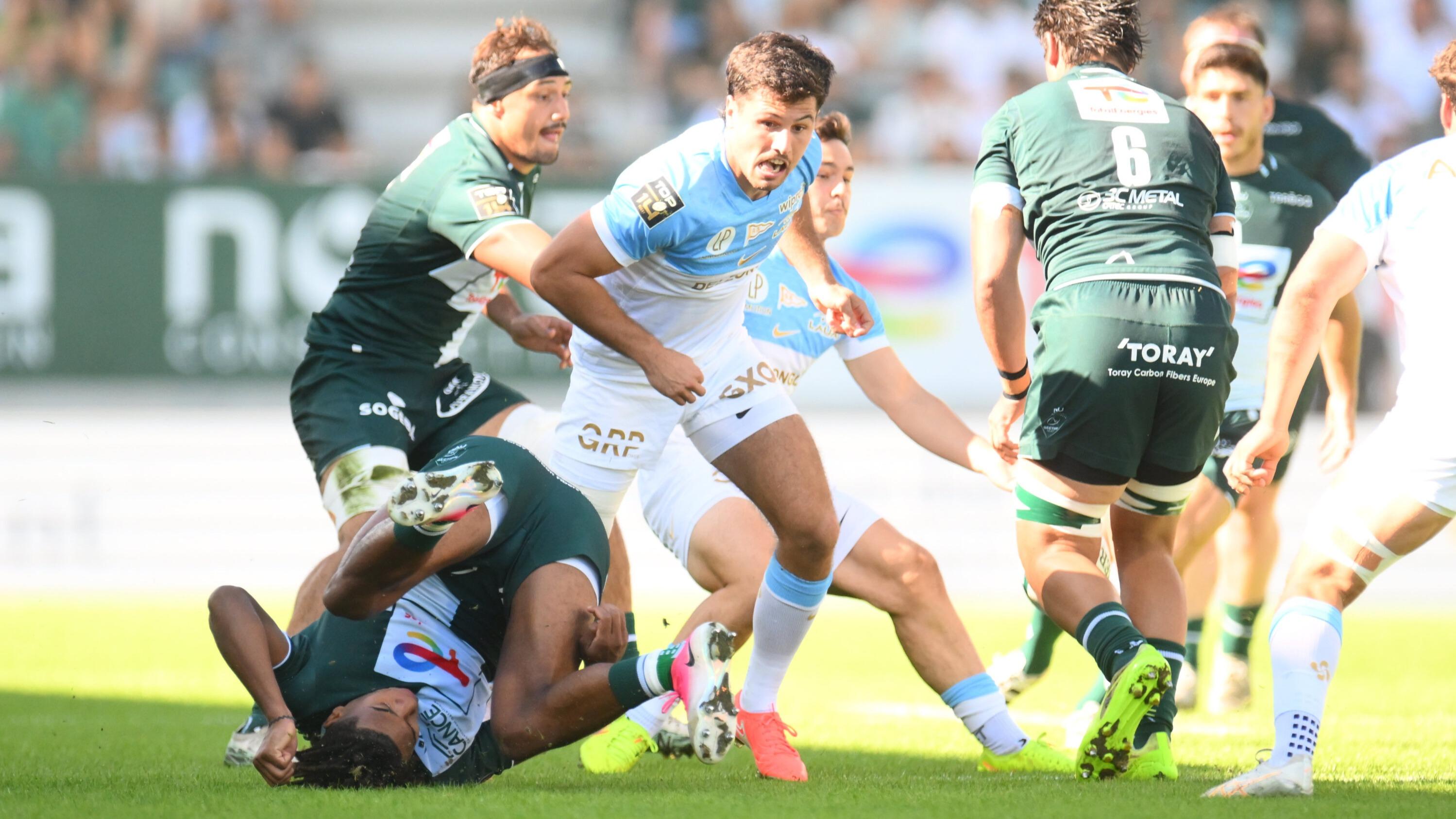 Top 14 : Orabé, l’arrière de Bayonne qui avait renversé Attissogbe dans les airs, écope d’une suspension de 3 matches