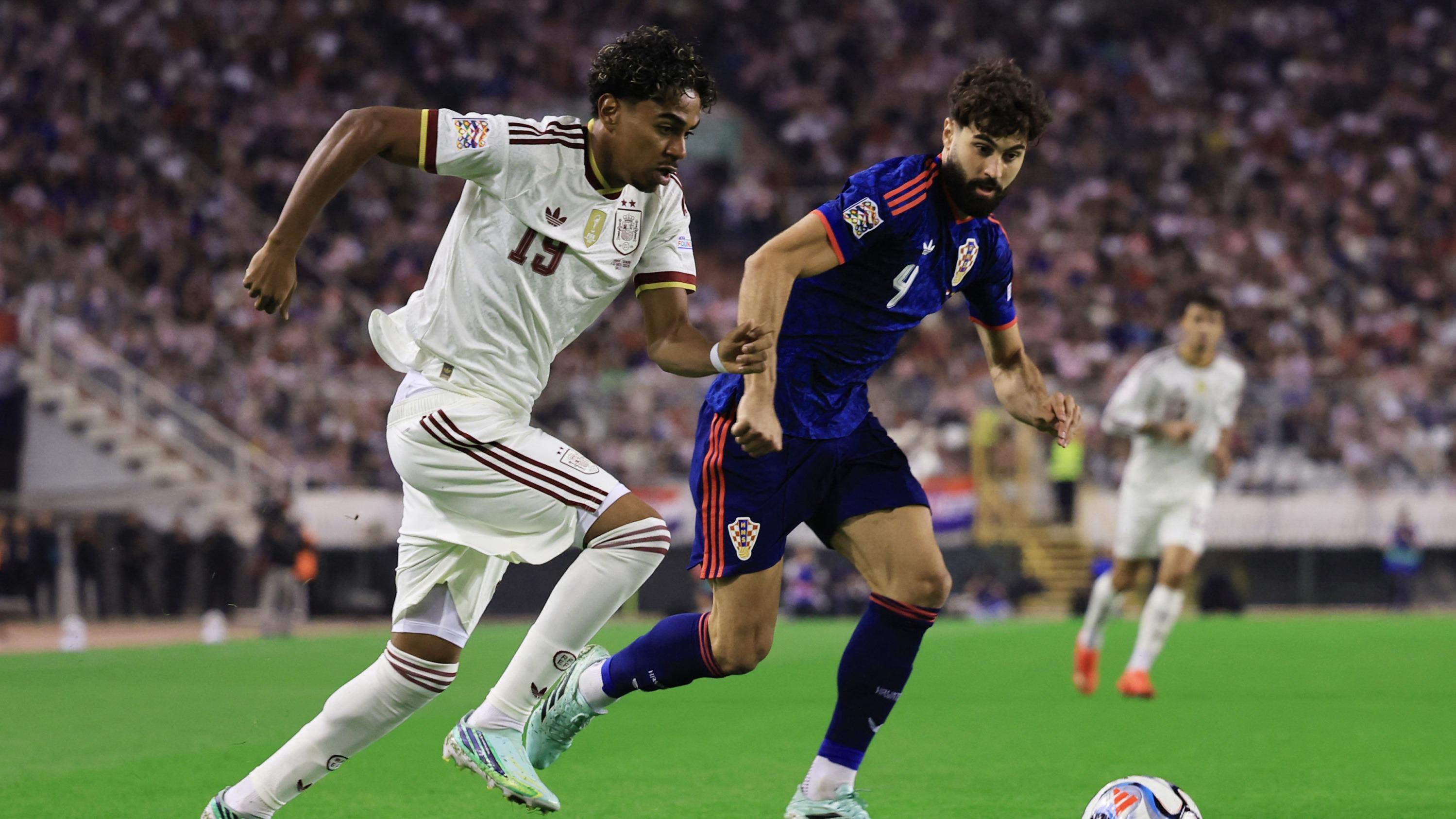 EN DIRECT - Ligue des nations : Lamine Yamal se montre déjà, Kane et les Anglais bien rentrés dans le match