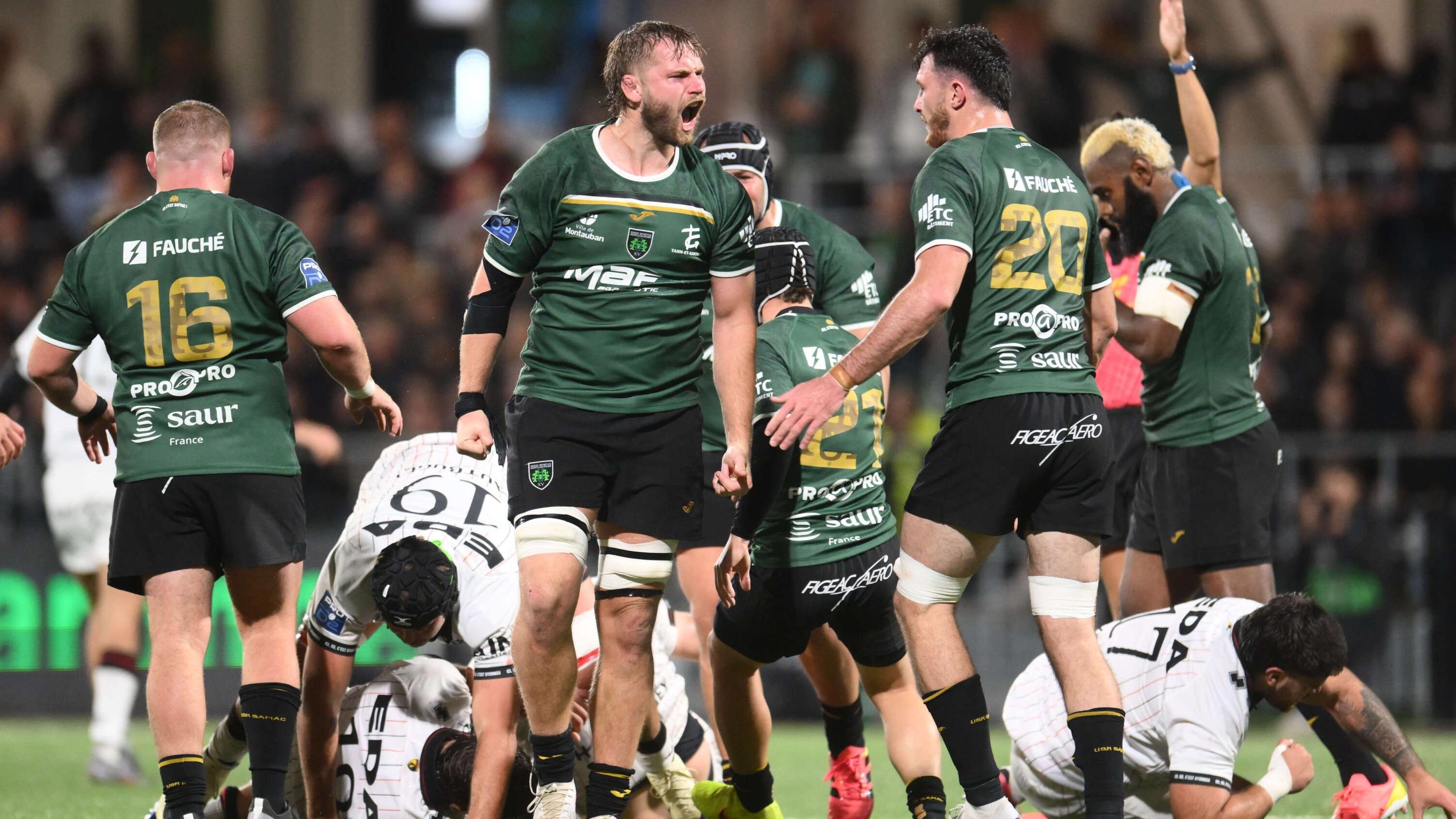 Pro D2 : battu à Montauban, Oyonnax concède sa première défaite de la saison