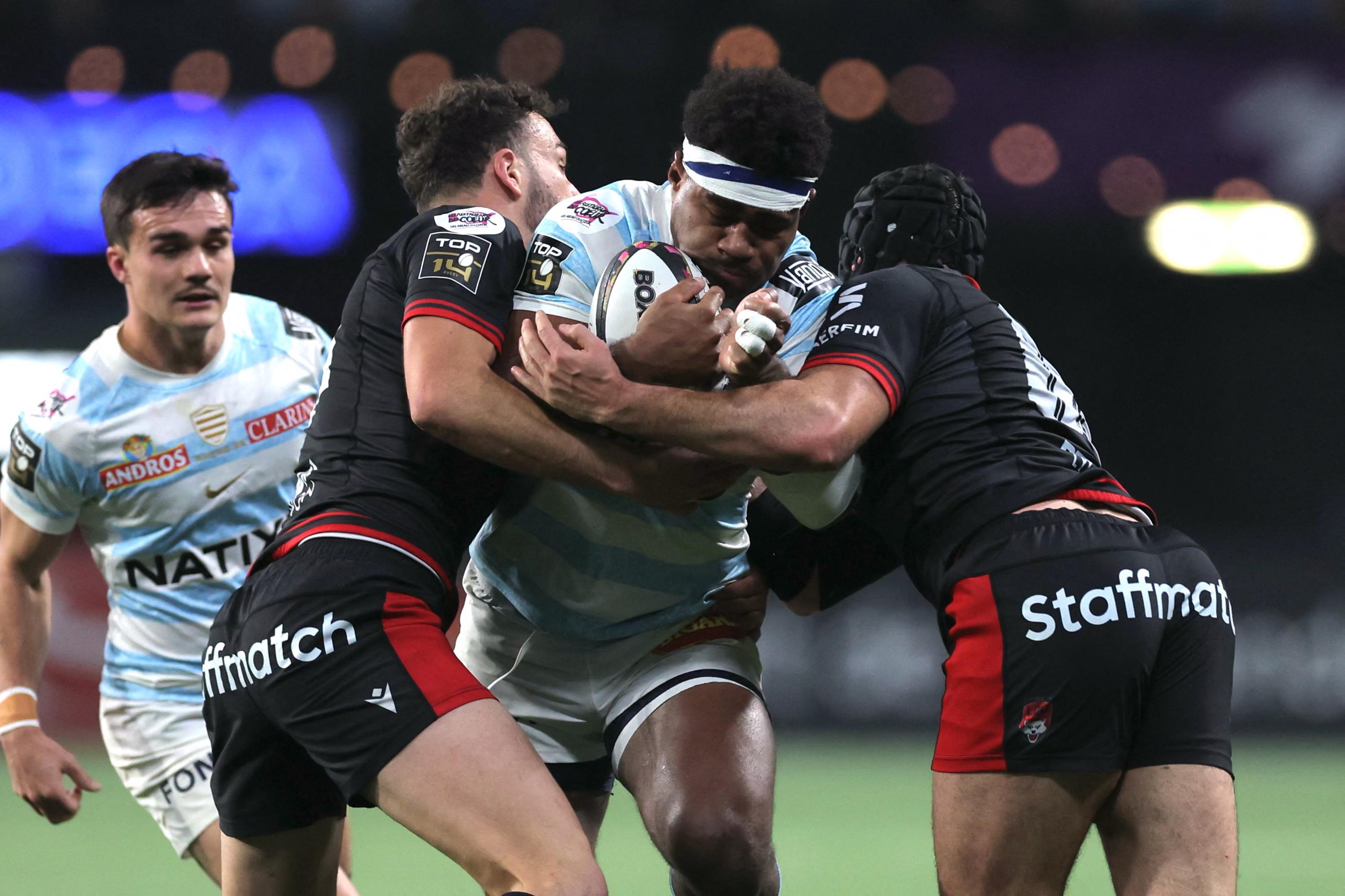 Top 14 : pas de vainqueur entre le Racing 92 et Lyon