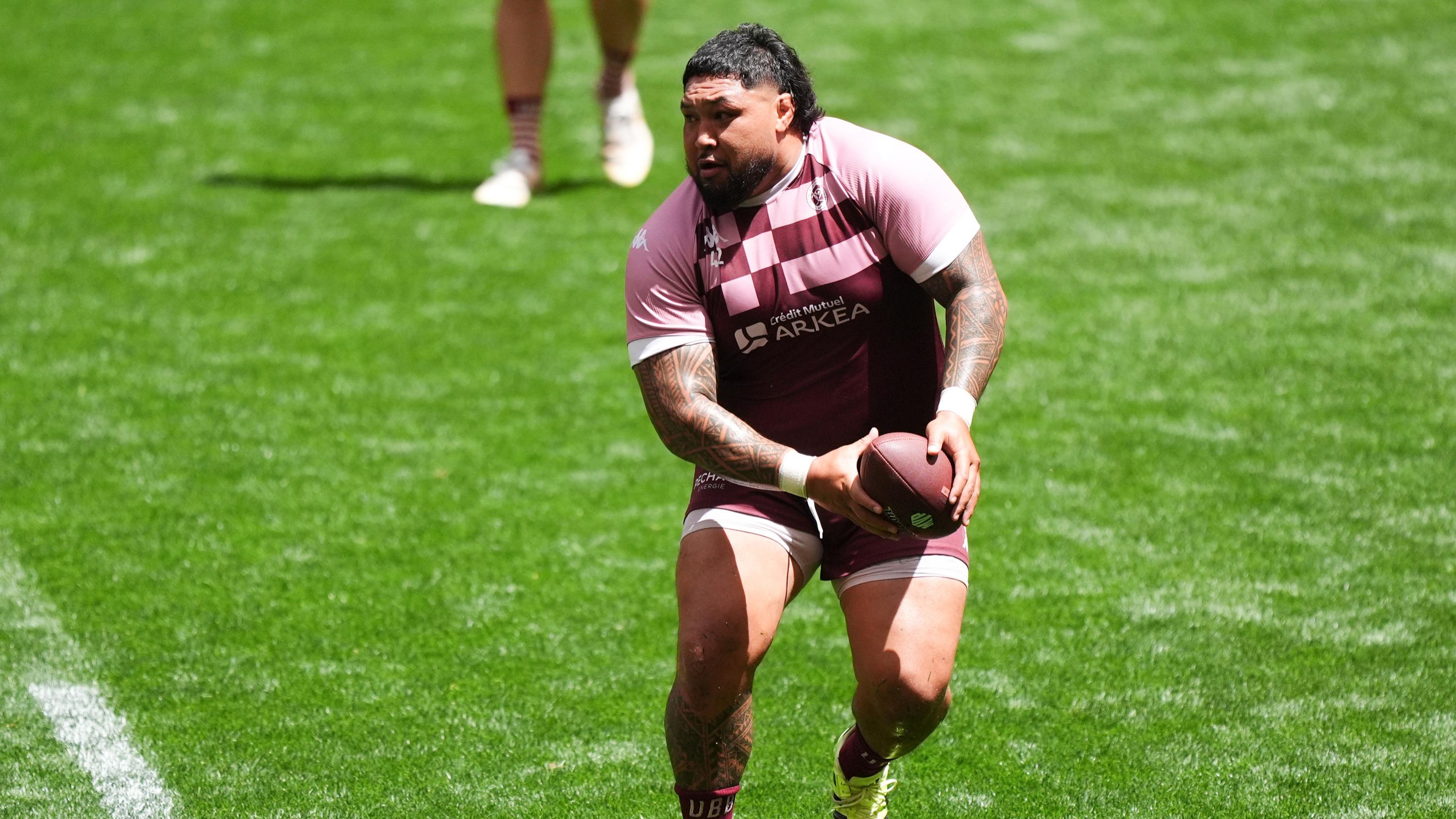 Top 14 : l’UBB enregistre le retour de son massif pilier Ben Tameifuna