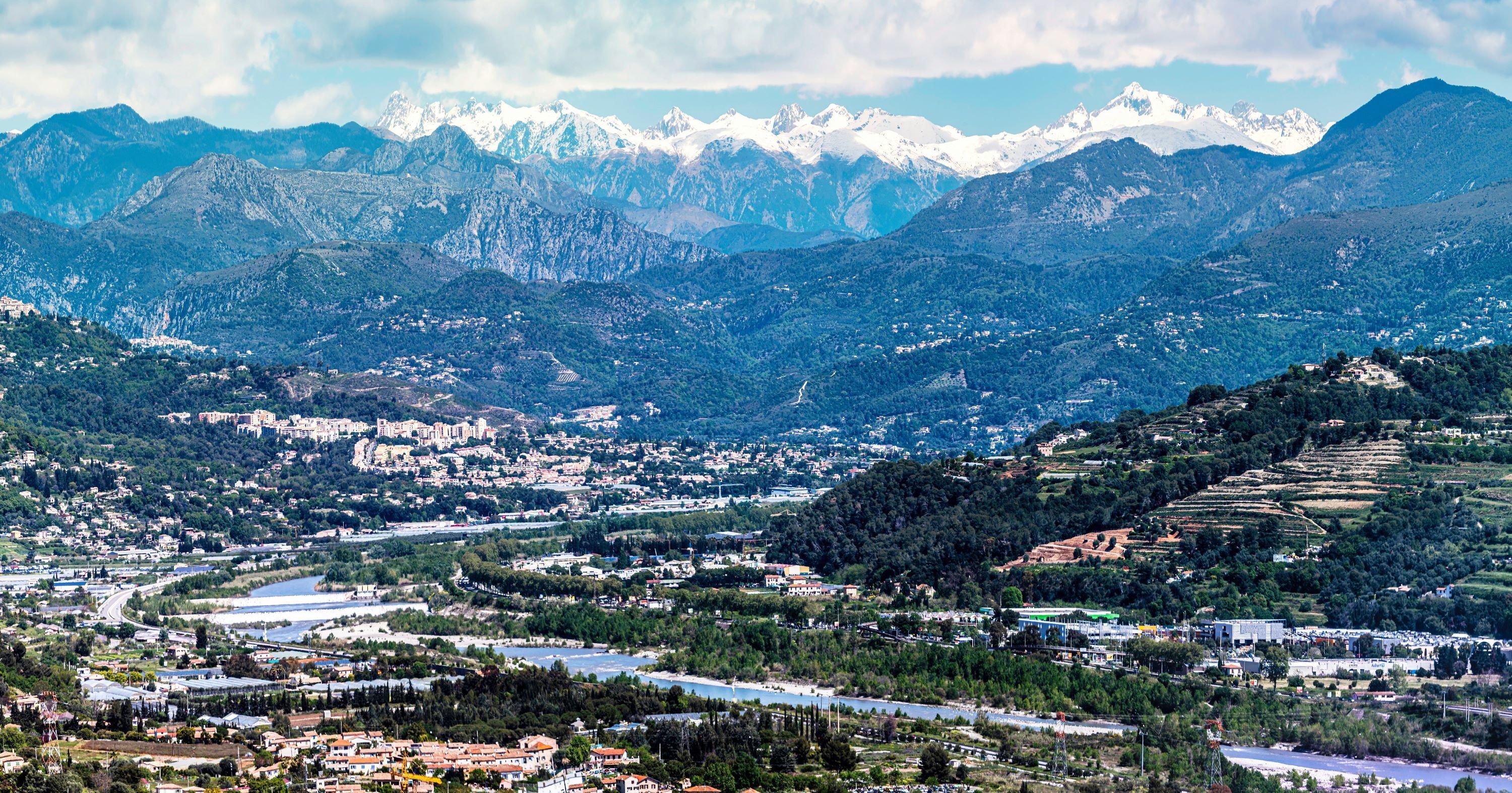 Vue d’ensemble de Saint-Laurent-du-Var.