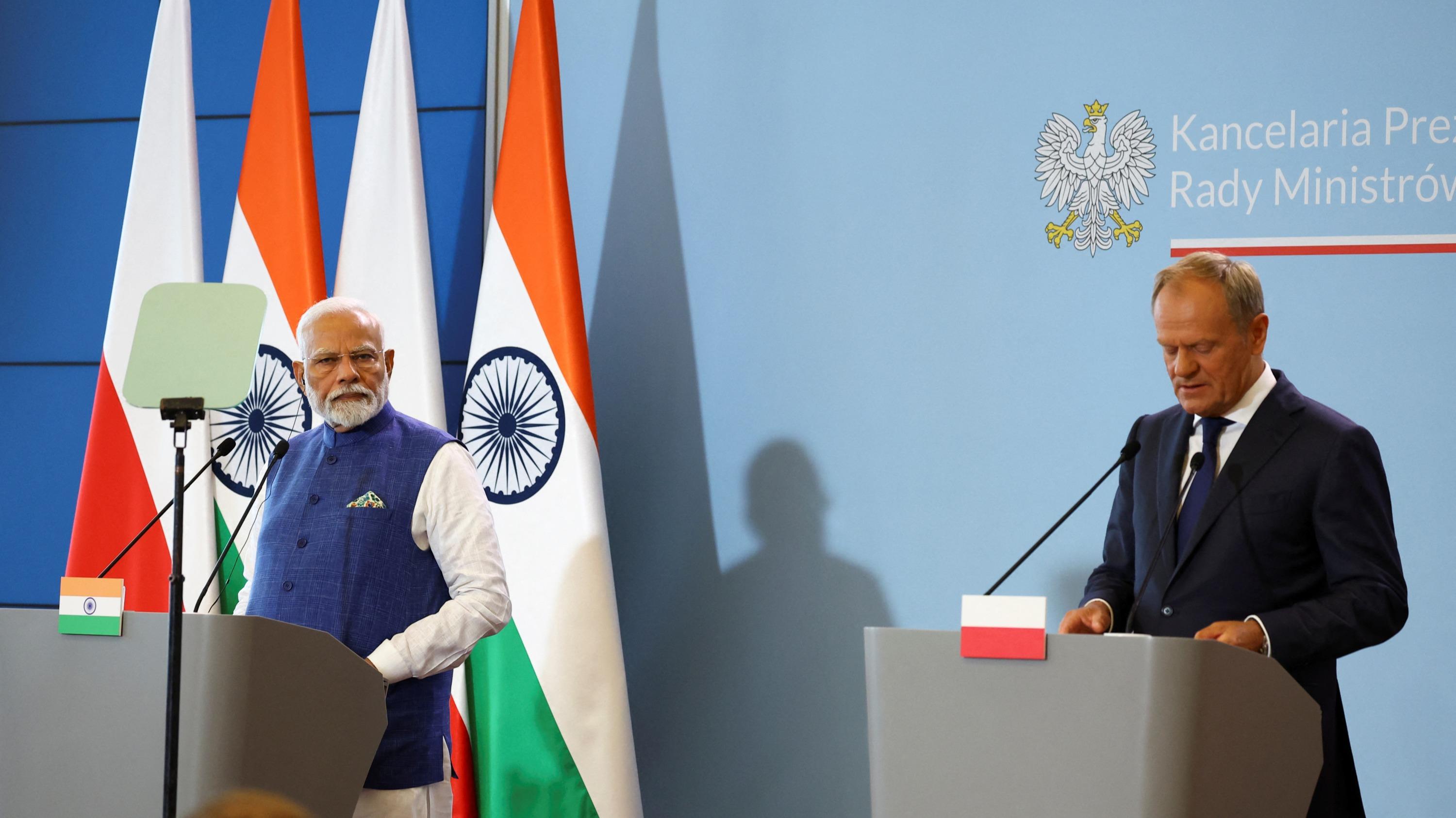 Par sa visite à Kiev, le premier ministre indien Narendra Modi veut consolider ses liens avec l’Occident