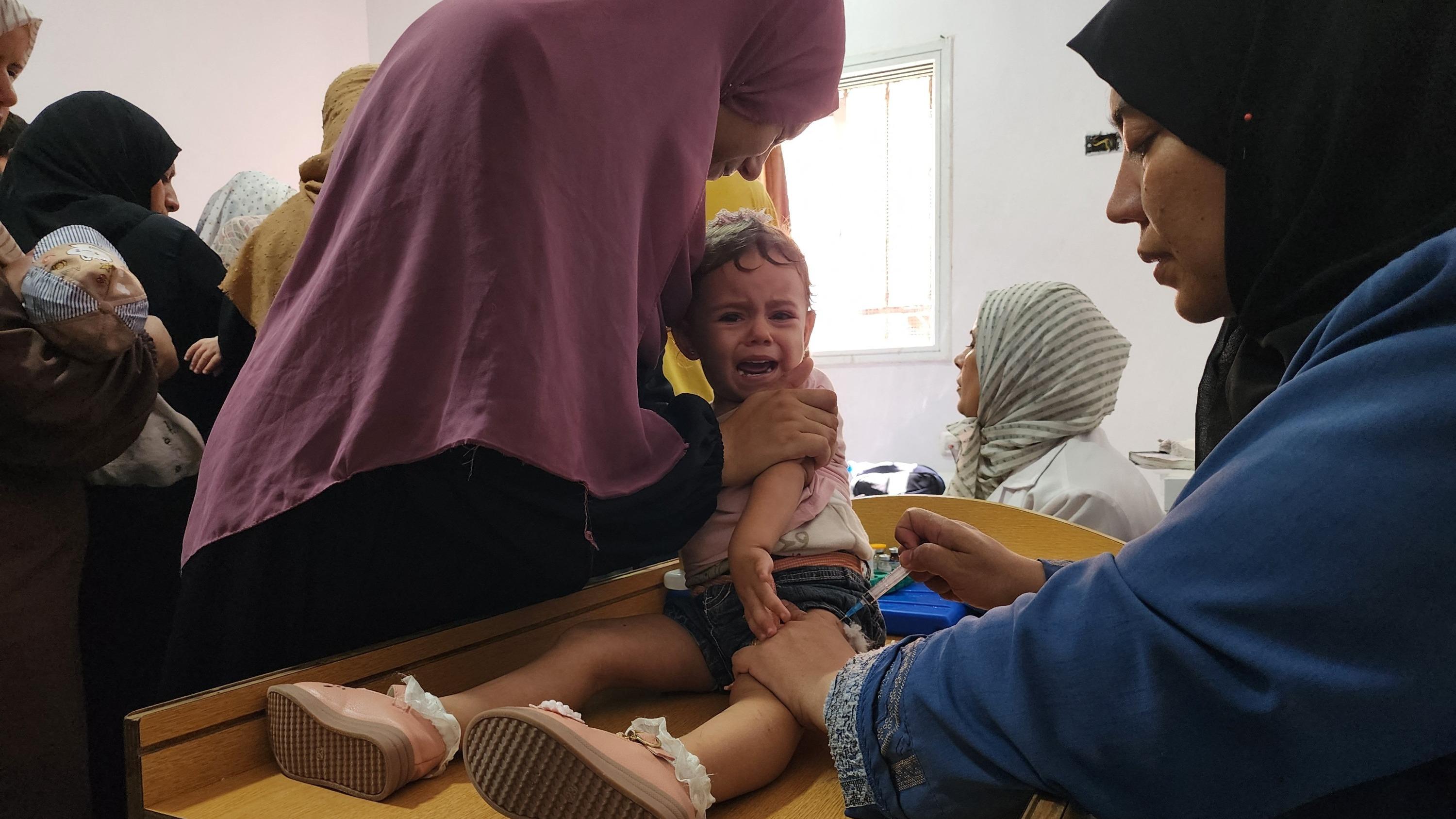 L’inquiétante résurgence de la polio dans la bande de Gaza