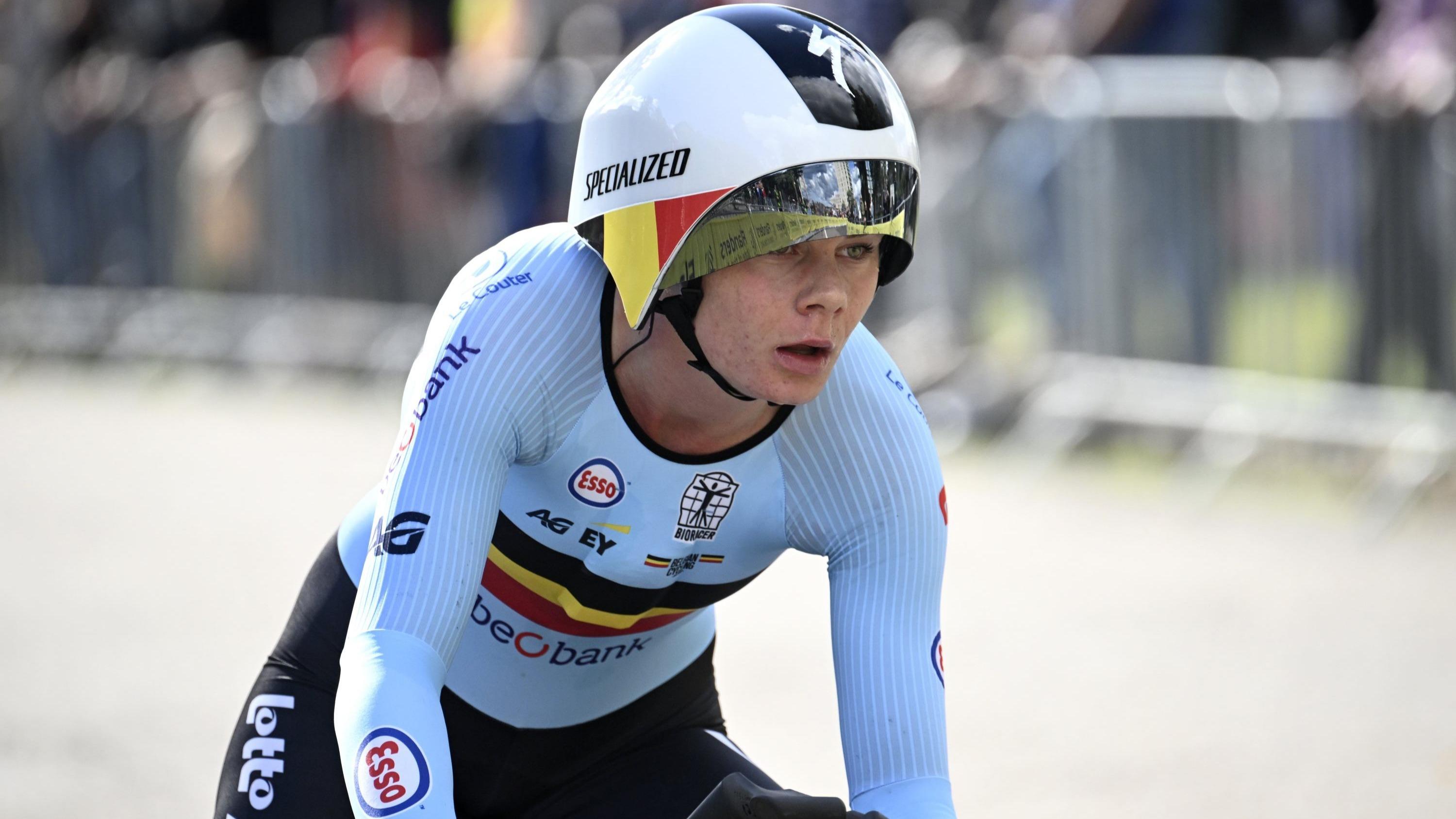 Cyclisme : sans rivale, Kopecky championne d’Europe du contre-la-montre