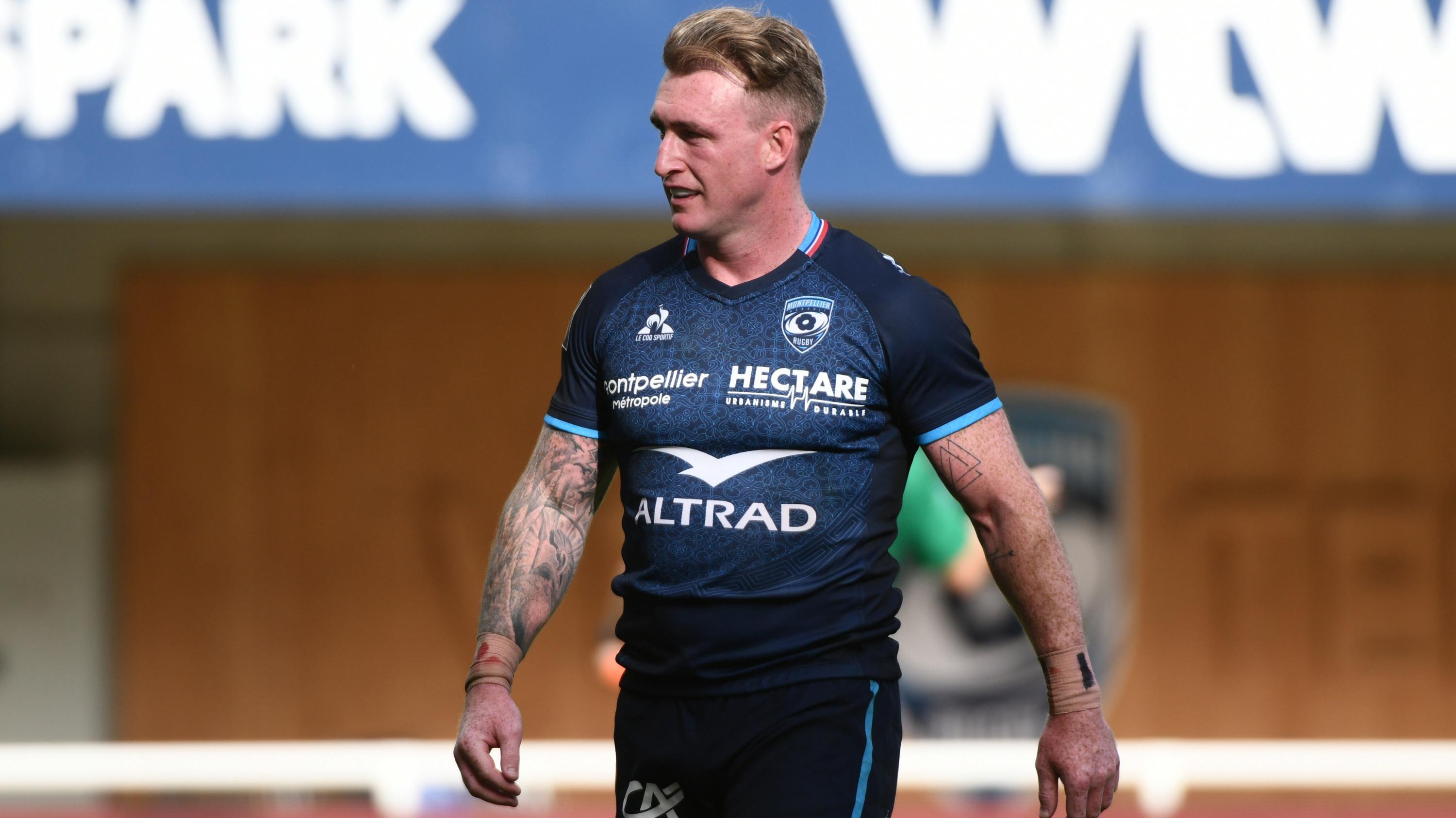 Top 14 : le Montpelliérain Stuart Hogg absent face à Perpignan