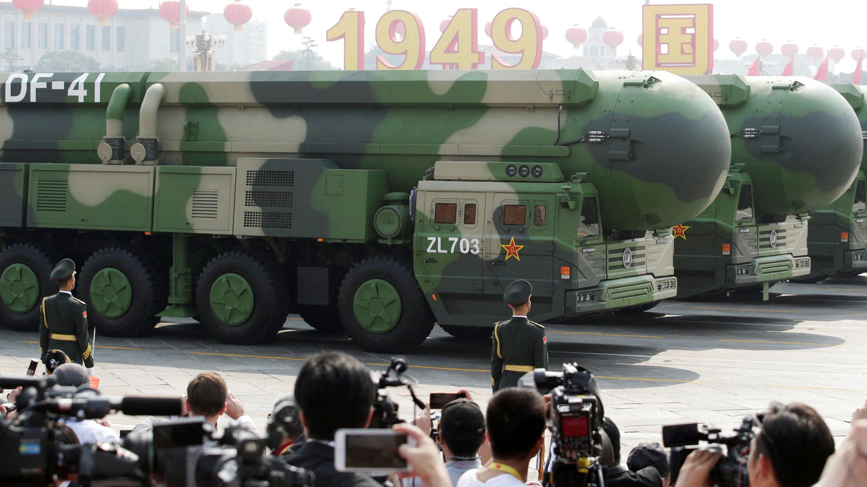 La Chine teste un missile intercontinental au-dessus du Pacifique