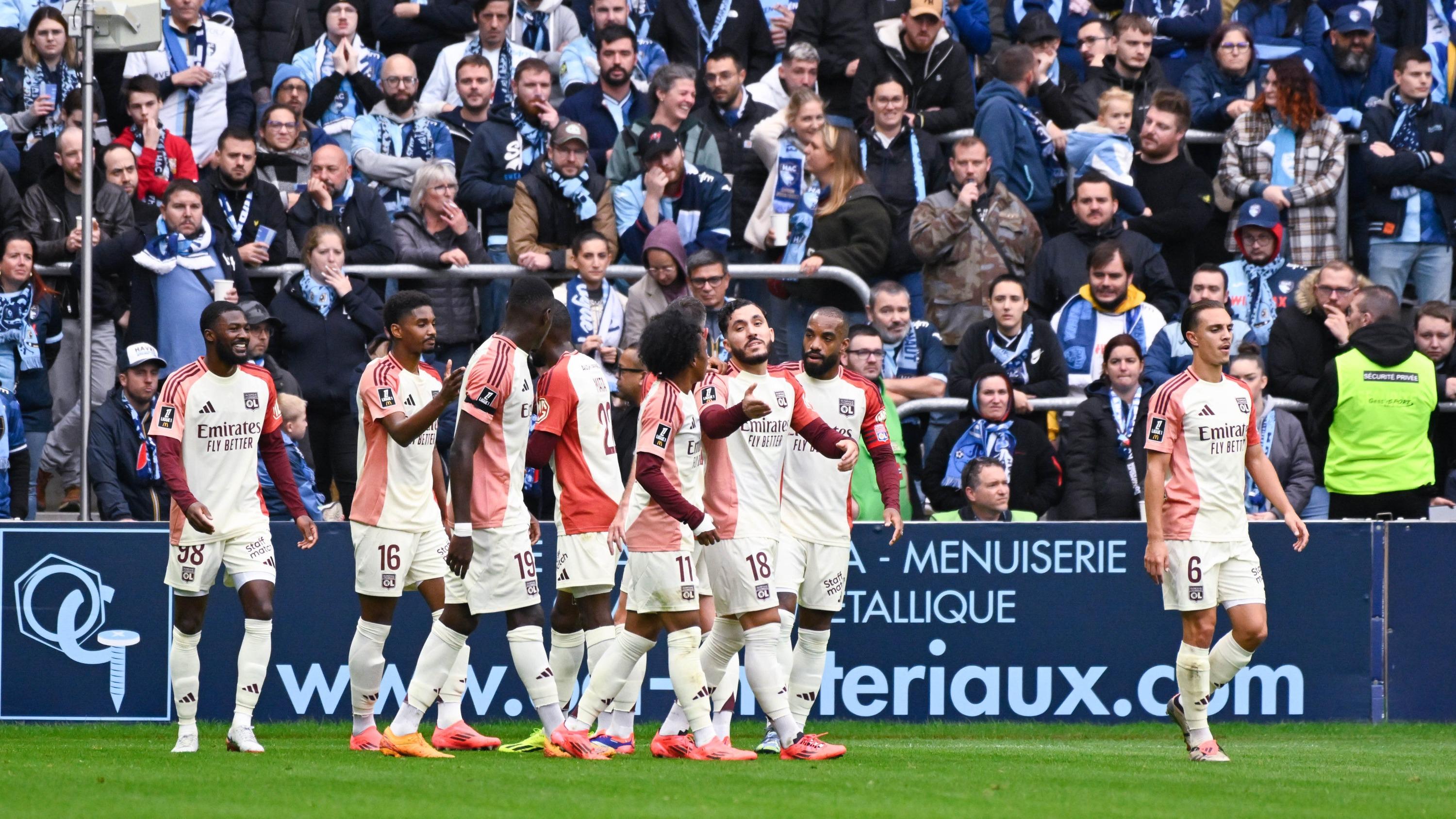 EN DIRECT - Le Havre-Lyon : l’OL déroule face au HAC