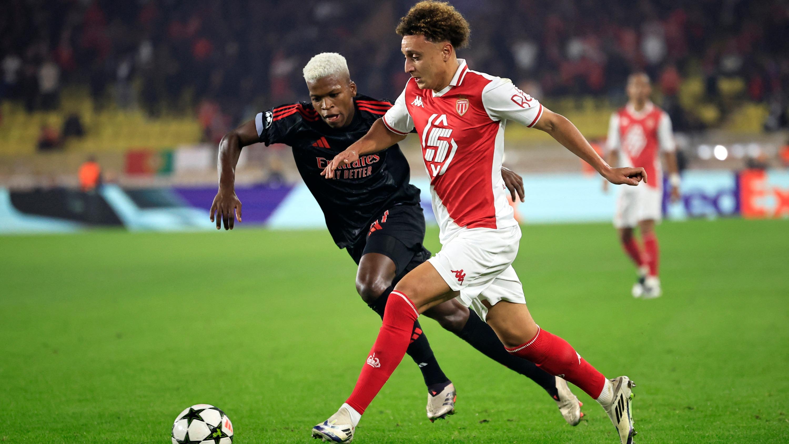 Ligue des champions : en vidéo, l’ouverture du score de Ben Seghir et Monaco contre Benfica