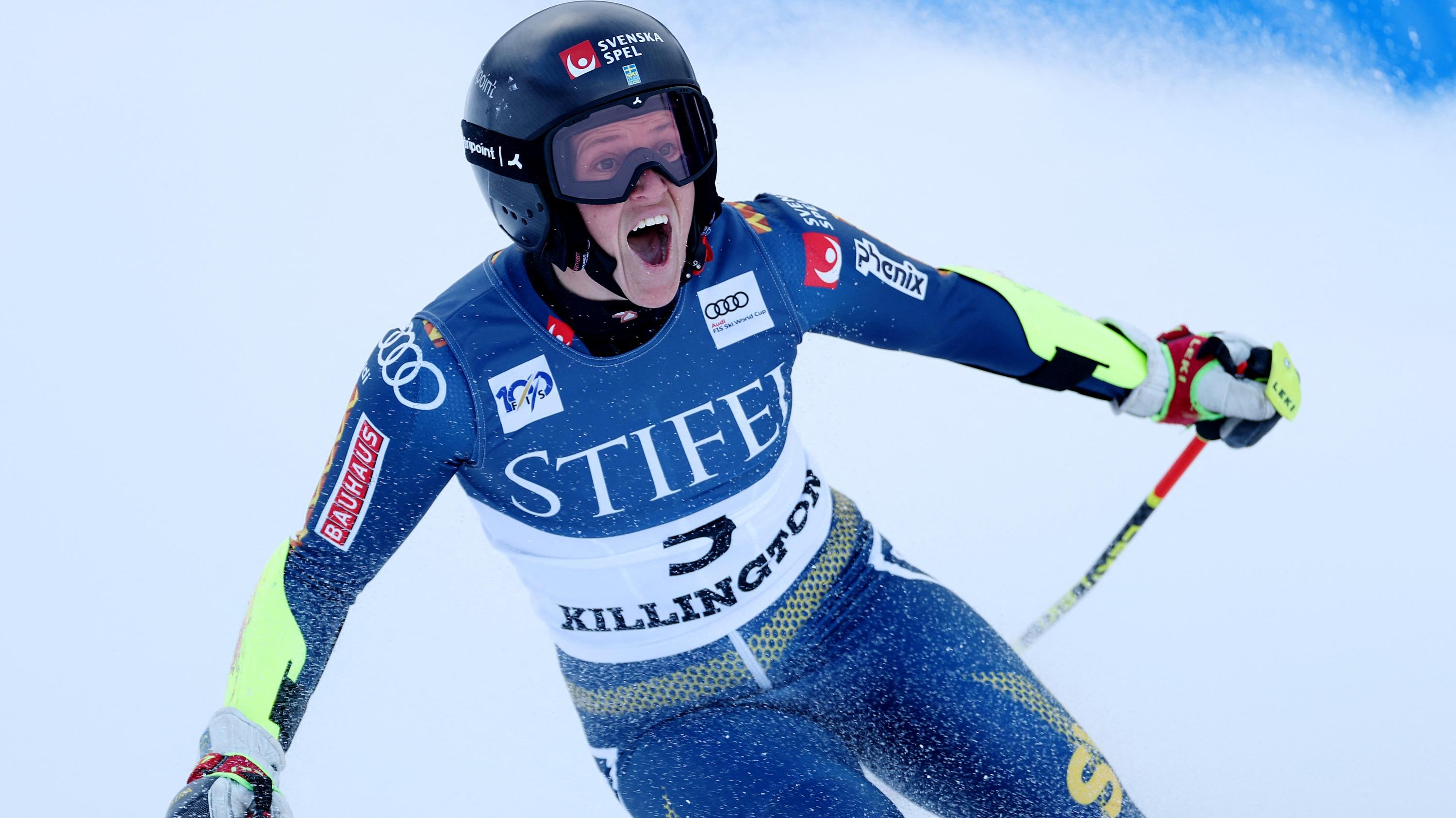 Ski alpin : Sara Hector domine la première manche du géant de Kranjska Gora