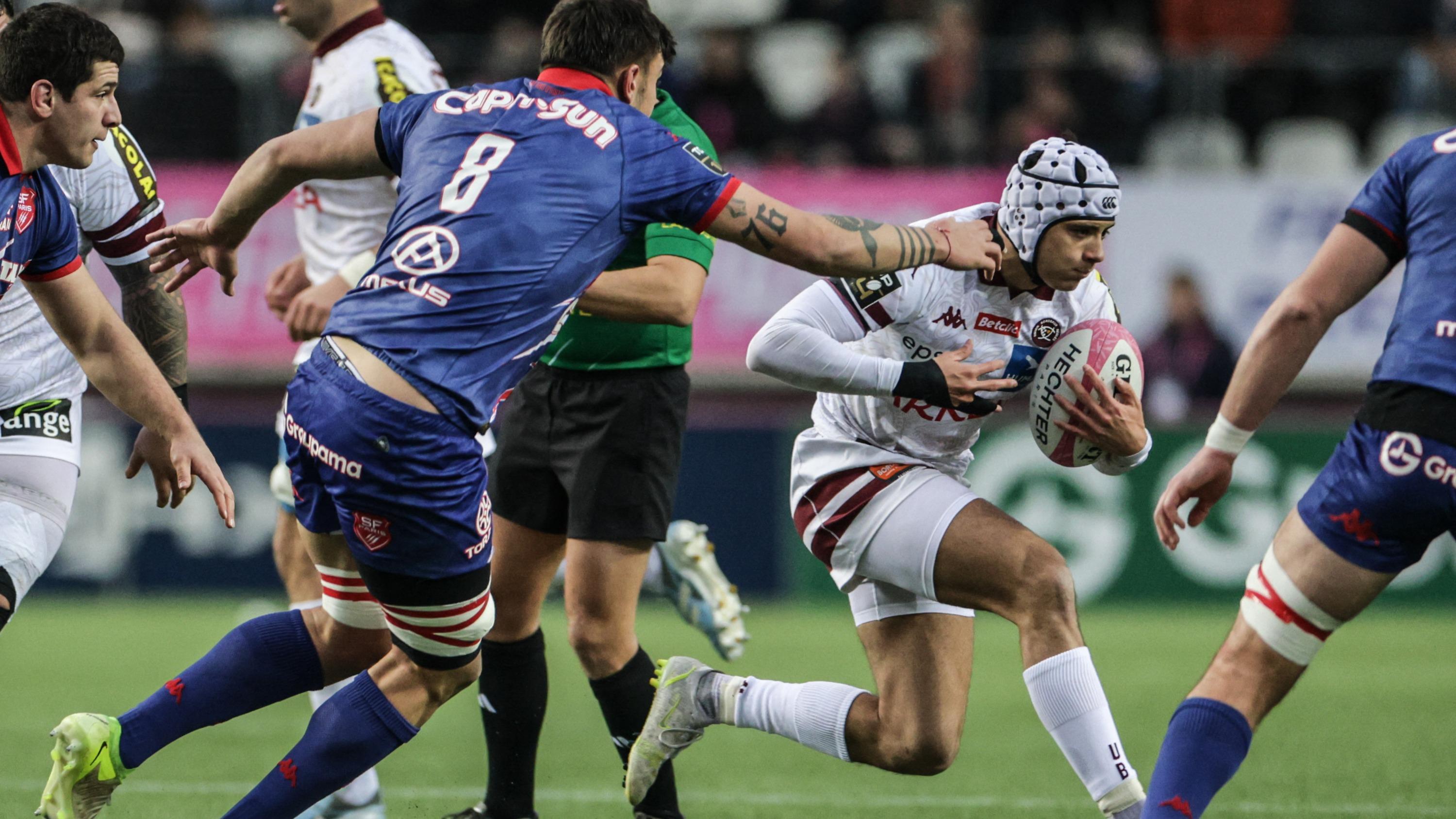 Top 14 : naufrage du Stade Français emporté par l’UBB, qui s’installe en tête du classement