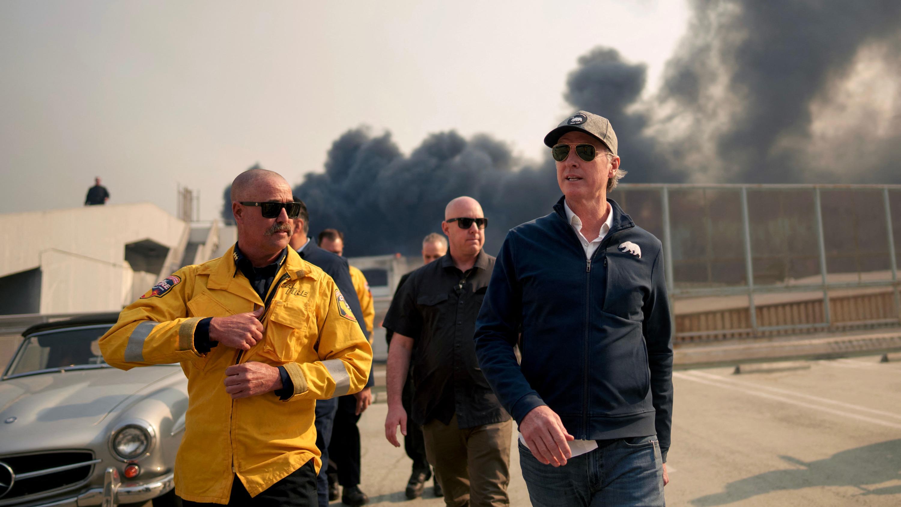 Incendies en Californie : les pénuries d’eau à Los Angeles au cœur d’une bataille politique