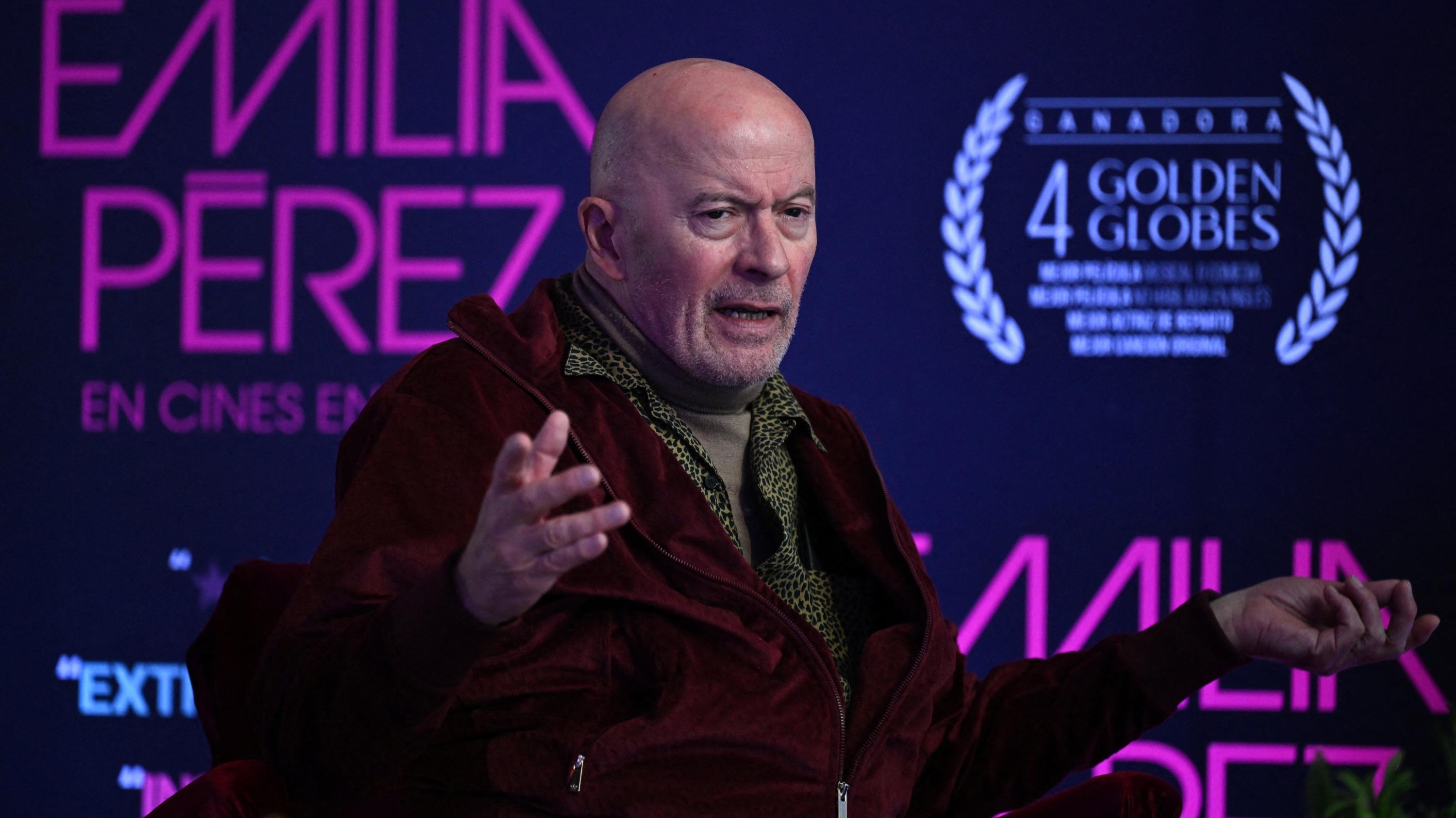 Pour les Oscars, Jacques Audiard défend un film transgenre avec Emilia Pérez