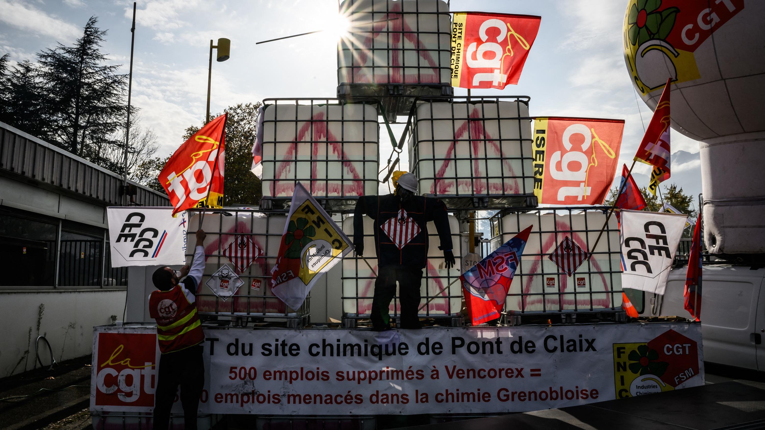 Pourquoi les difficultés de l’usine Vencorex font vaciller toute la plateforme chimique du Pont-de-Claix, près de Grenoble