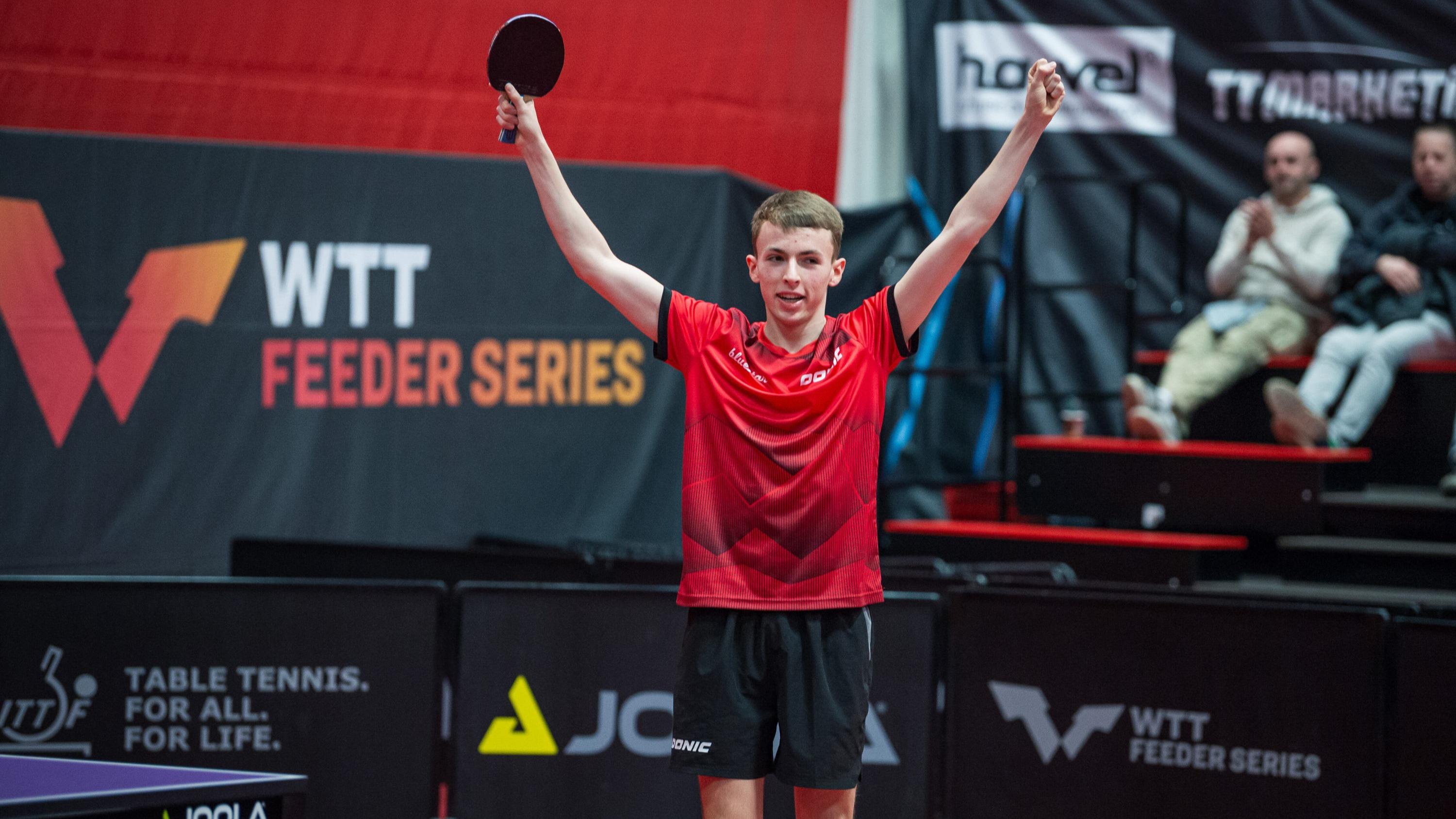 Tennis de table : l'espoir français Flavien Coton remporte le championnat d'Europe U21