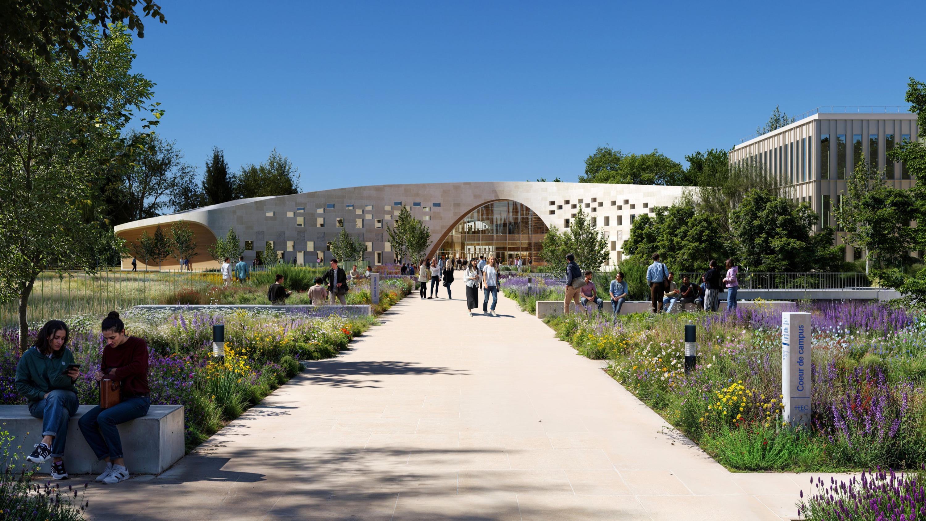 Plus internationale, plus ouverte... HEC Paris lance les grands travaux pour construire son «campus du futur»