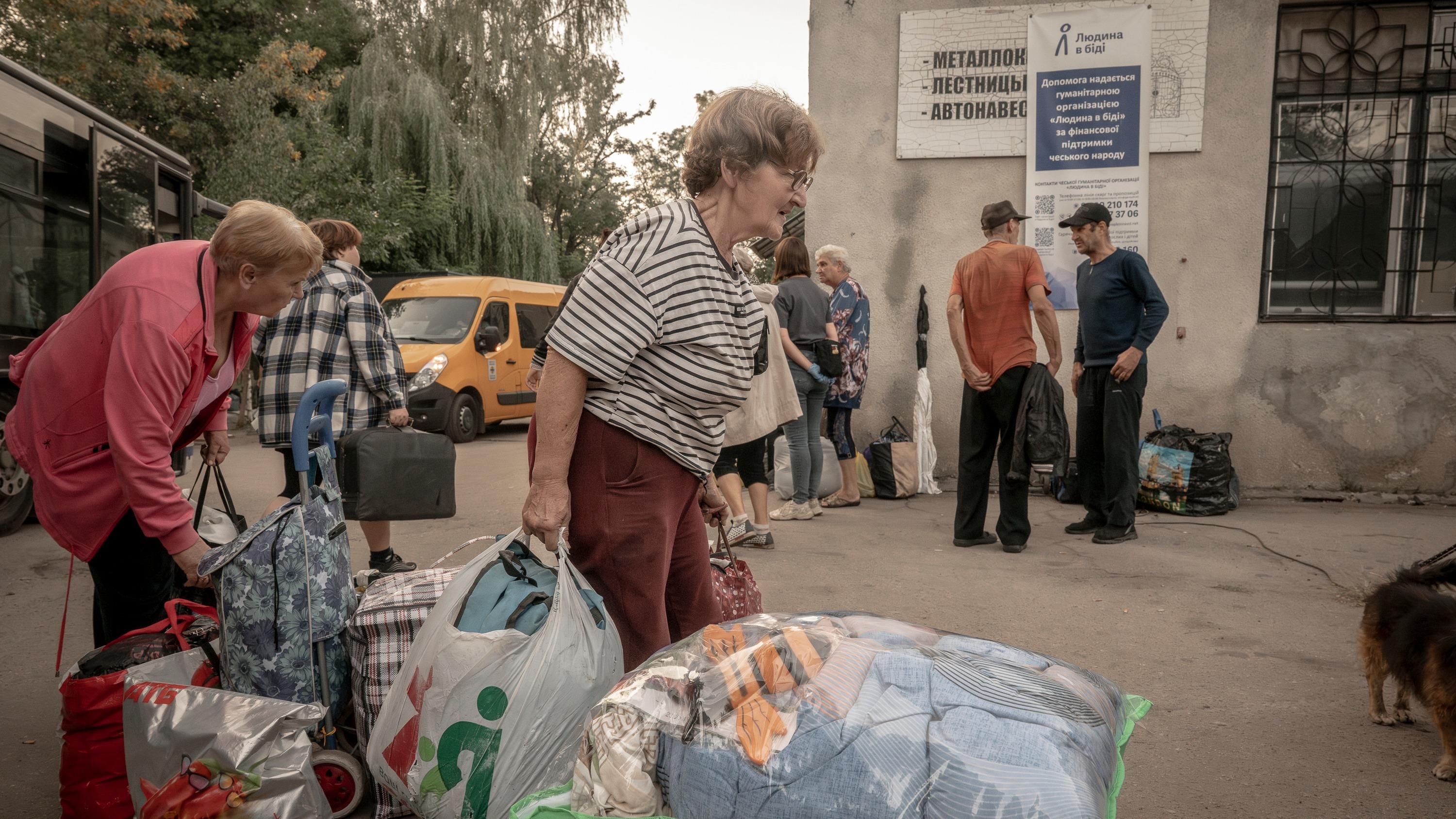 Guerre en Ukraine : dans le Donbass, les déplacés internes sans toit et sans horizon