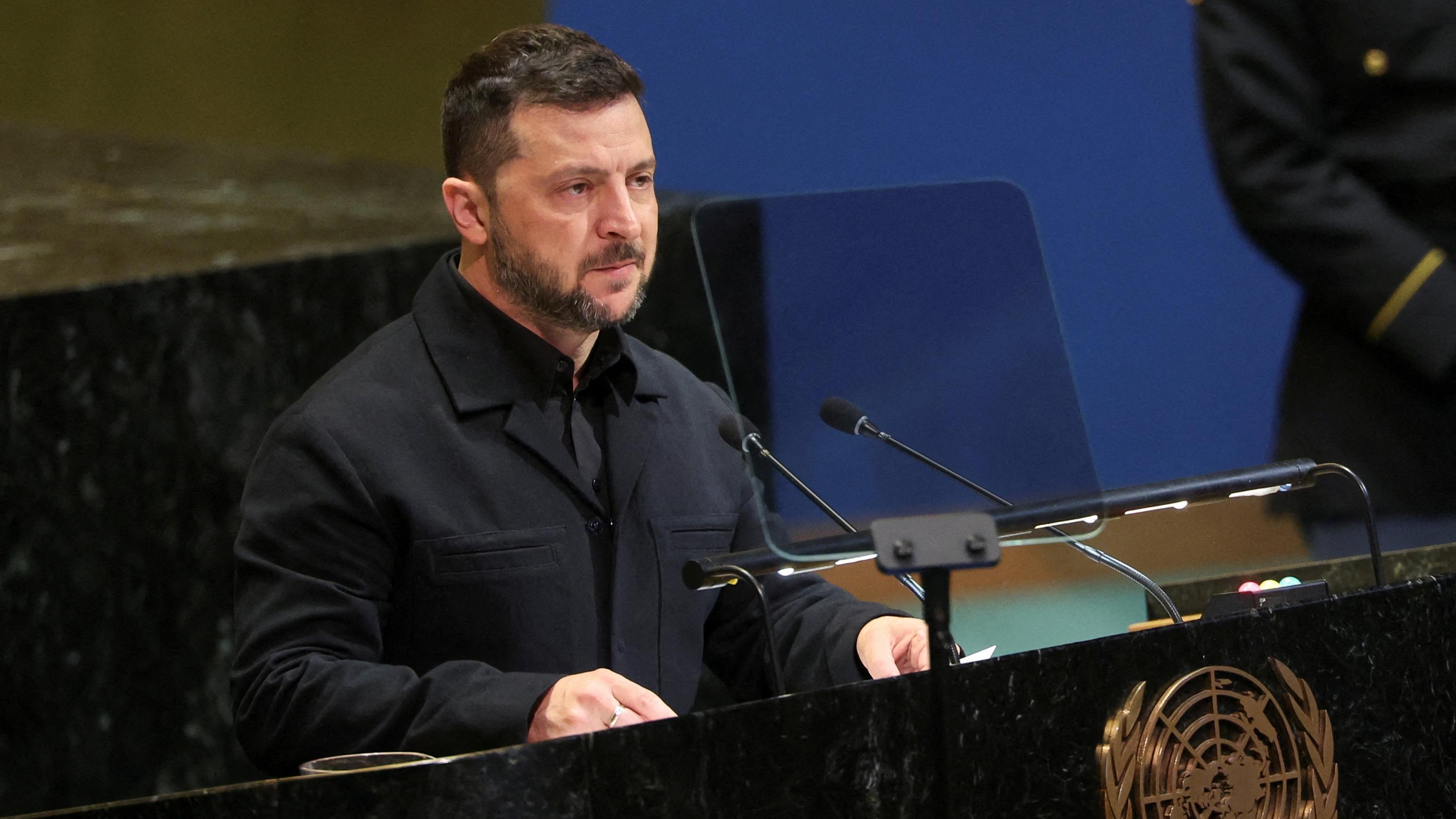 À l’ONU, Volodymyr Zelensky met en garde contre un effondrement du droit international