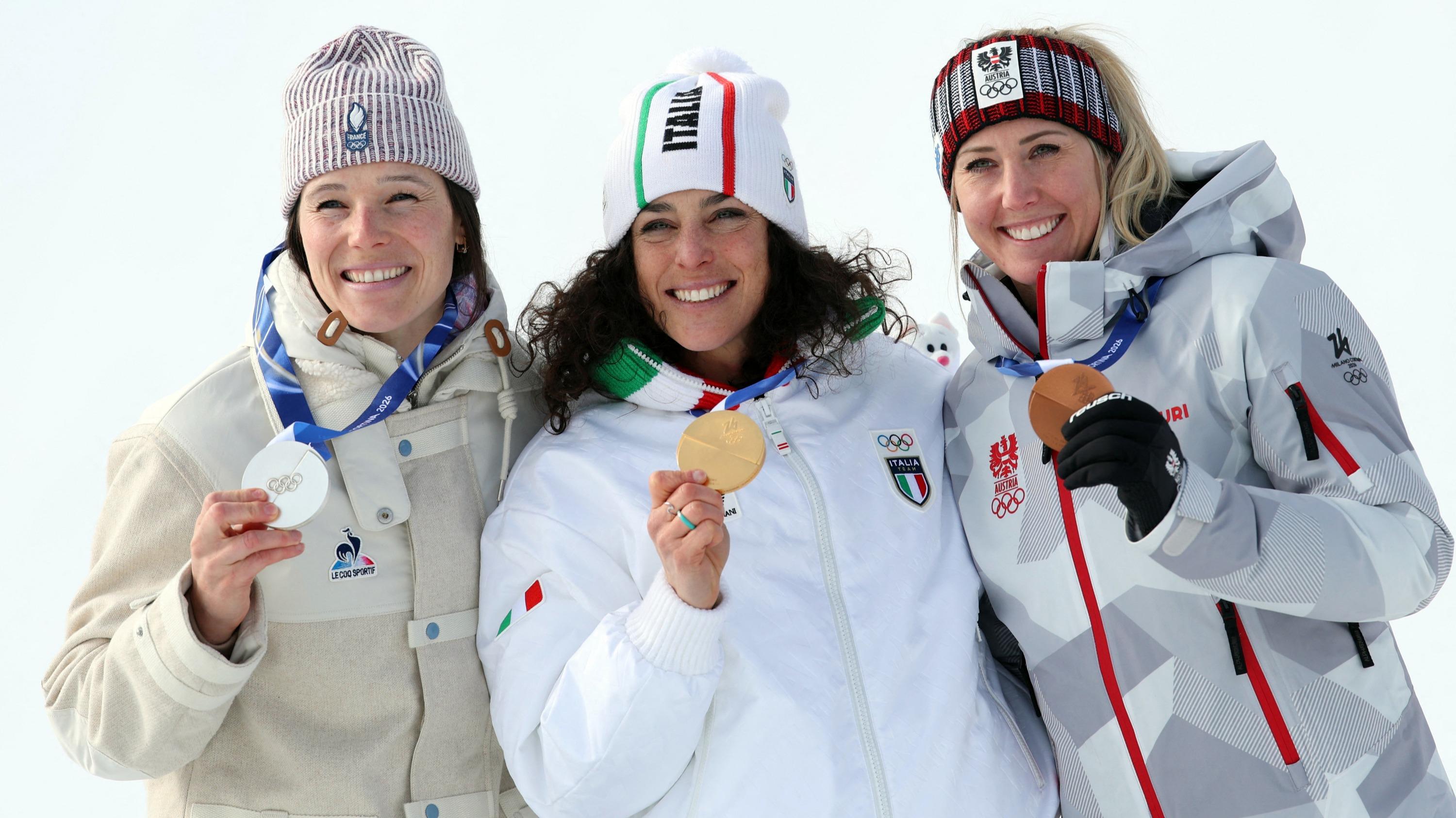 Brignone wins Milan Cortina gold