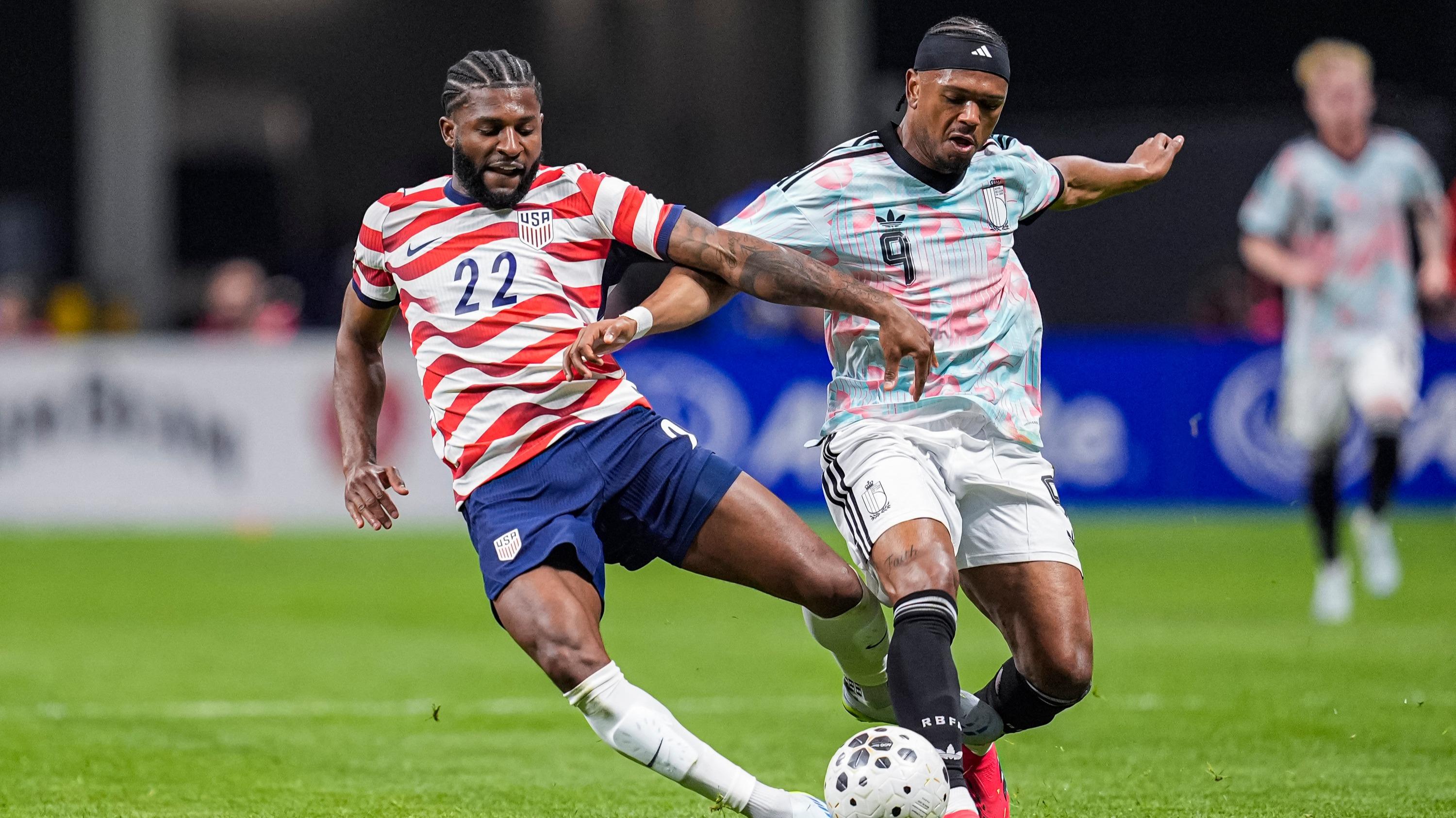 Foot : «Il fallait regarder à deux fois», le match entre les États-Unis et la Belgique perturbé par les couleurs similaires des maillots