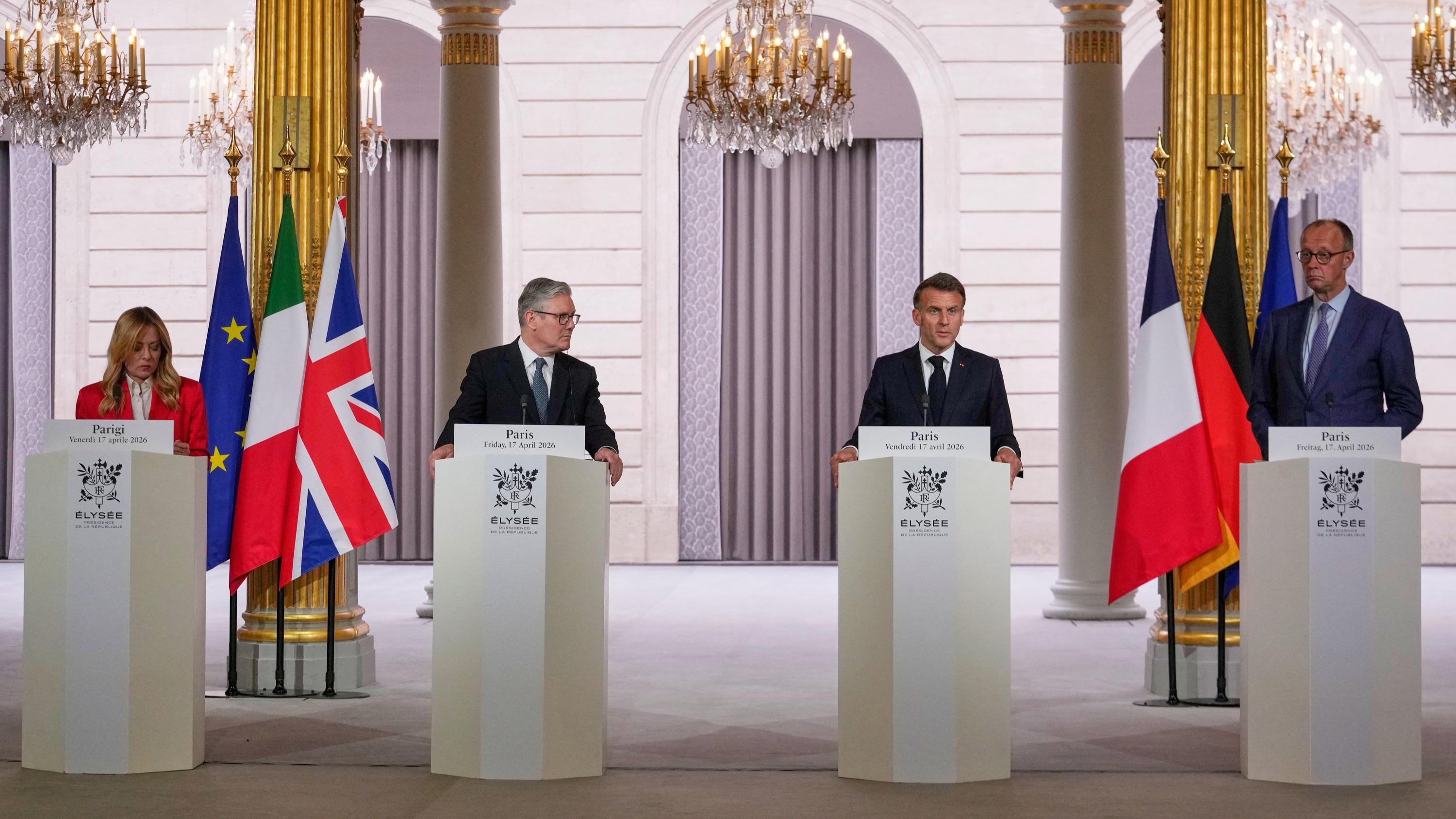 La mission des Européens pour sécuriser le détroit d'Ormuz sèchement rejetée par Donald Trump