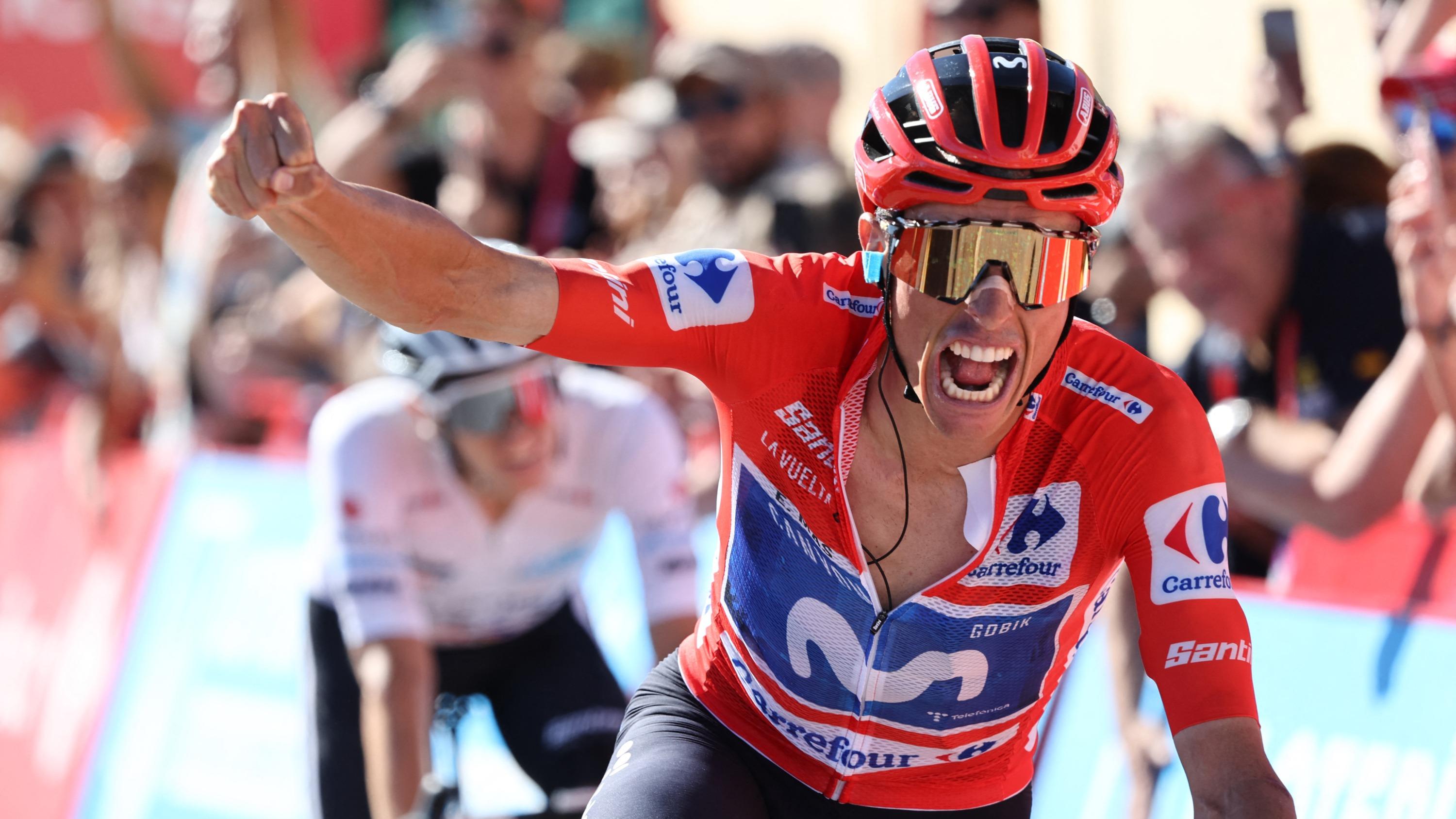 Tour d’Espagne : l’Espagnol Enric Mas remporte la 9e étape et prend le pouvoir en l’absence de Pogacar