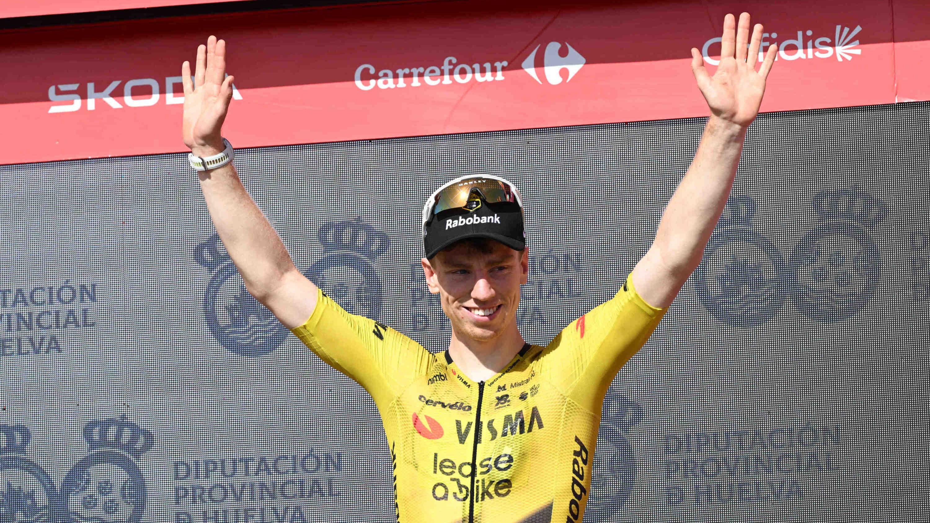 Tour d'Espagne : la passe de cinq pour Matthew Brennan, vainqueur de la 17e étape