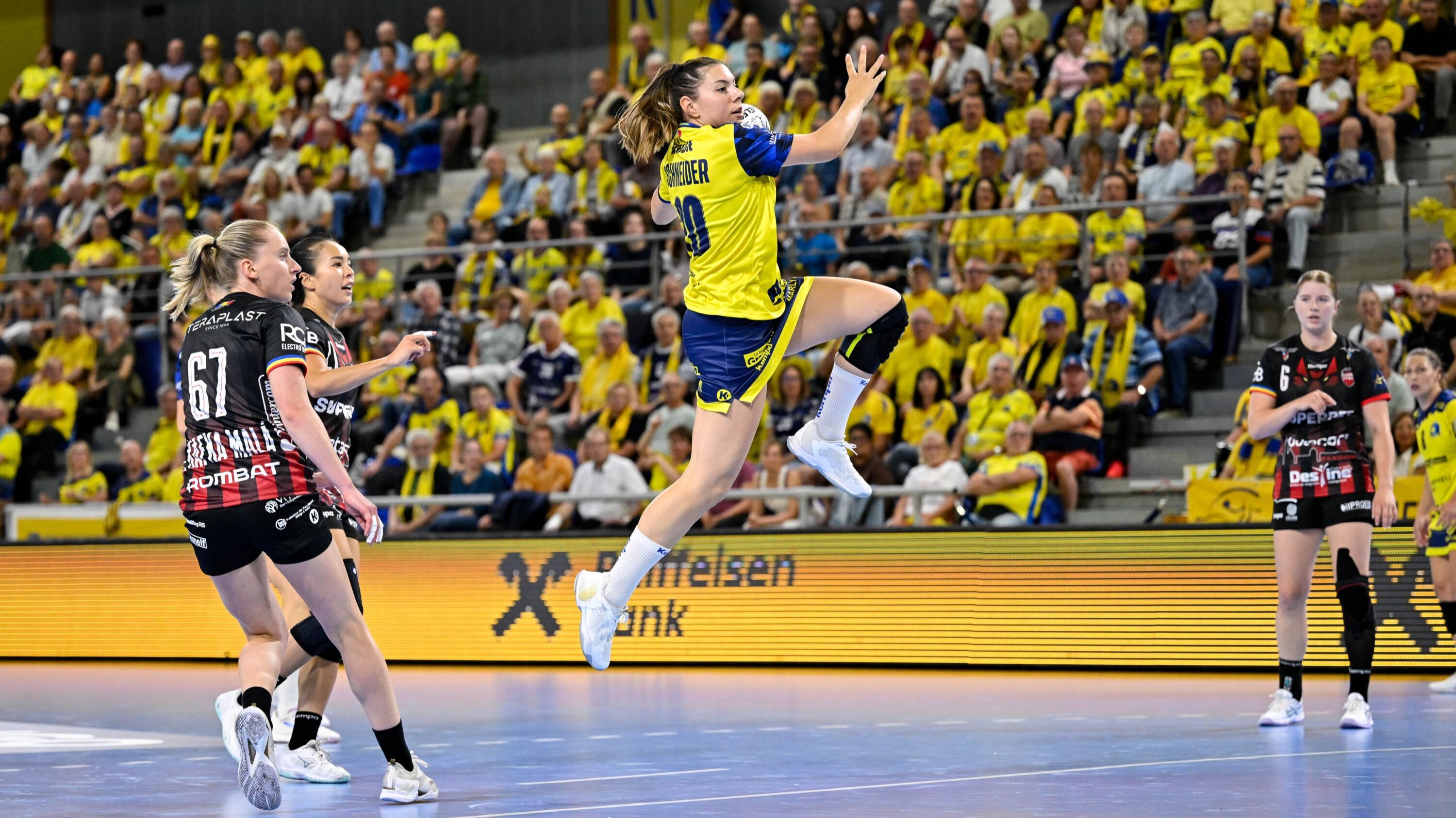 Hand : les Messines, championnes d’Europe en titre, déroulent contre Bistrita en Ligue des champions