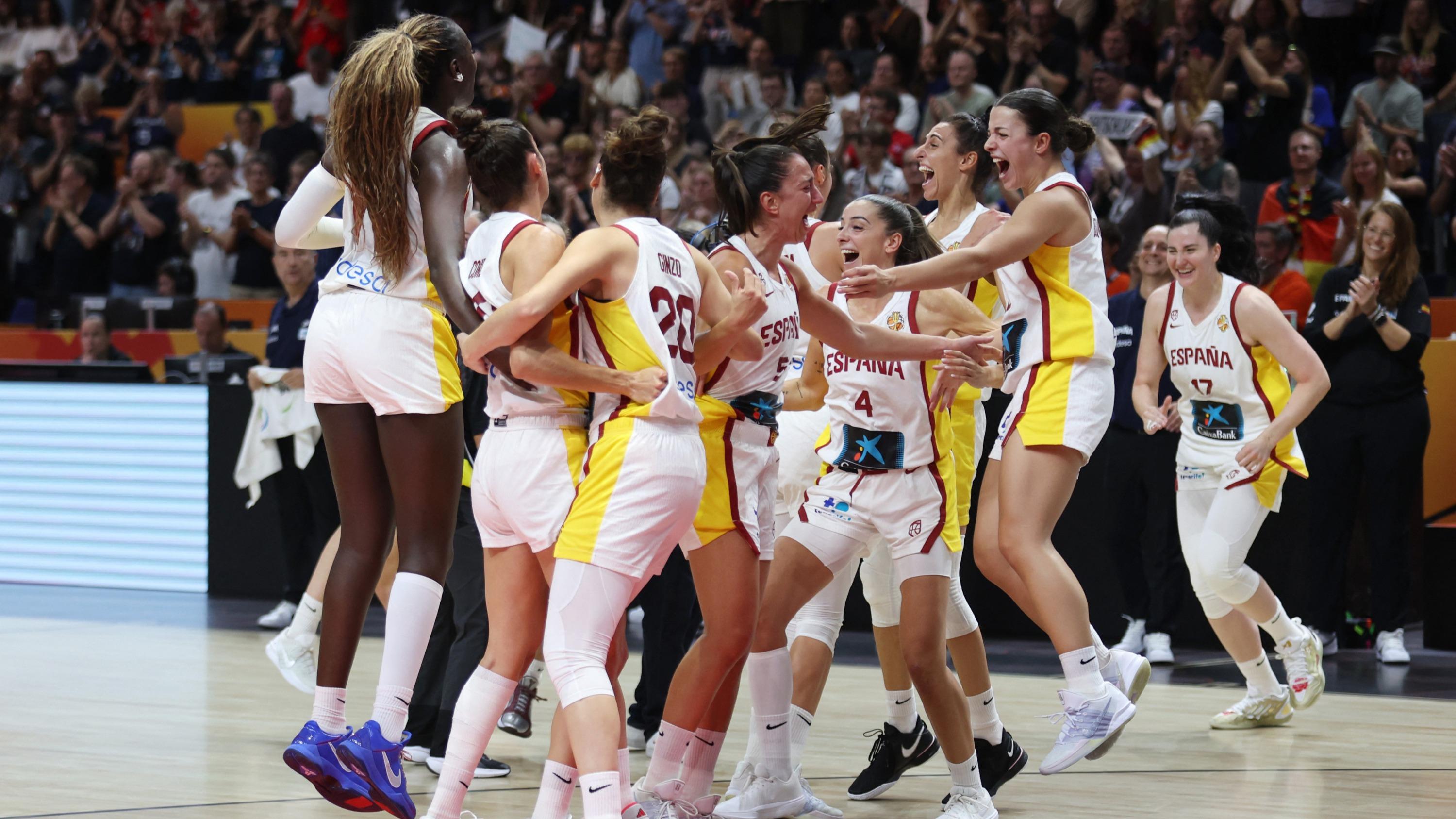 Basket : les Espagnoles privent les Allemandes de la médaille bronze à «leur» Mondial