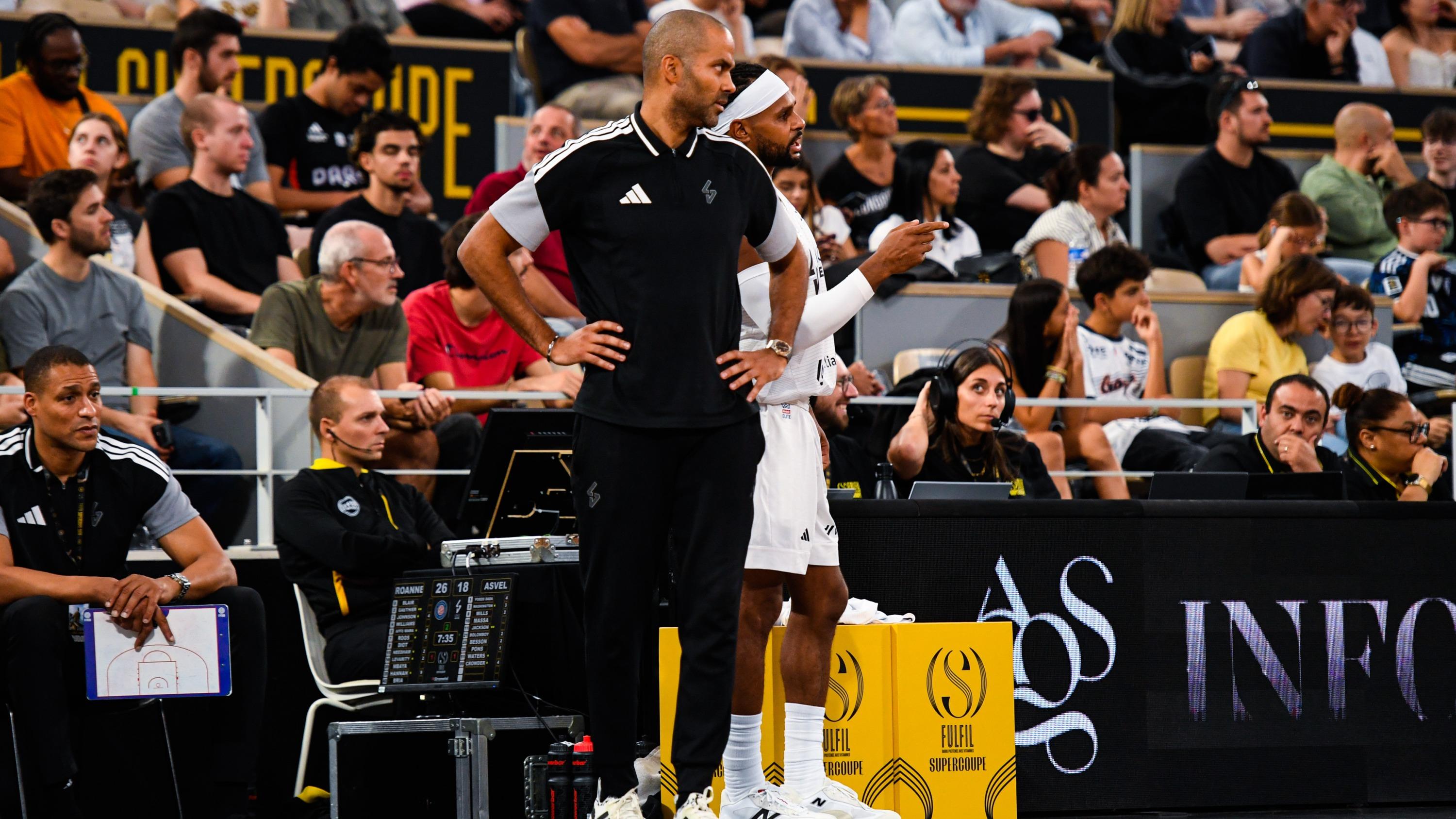 Basket : faux départ pour l’Asvel, surprise par Roanne pour la première de Tony Parker
