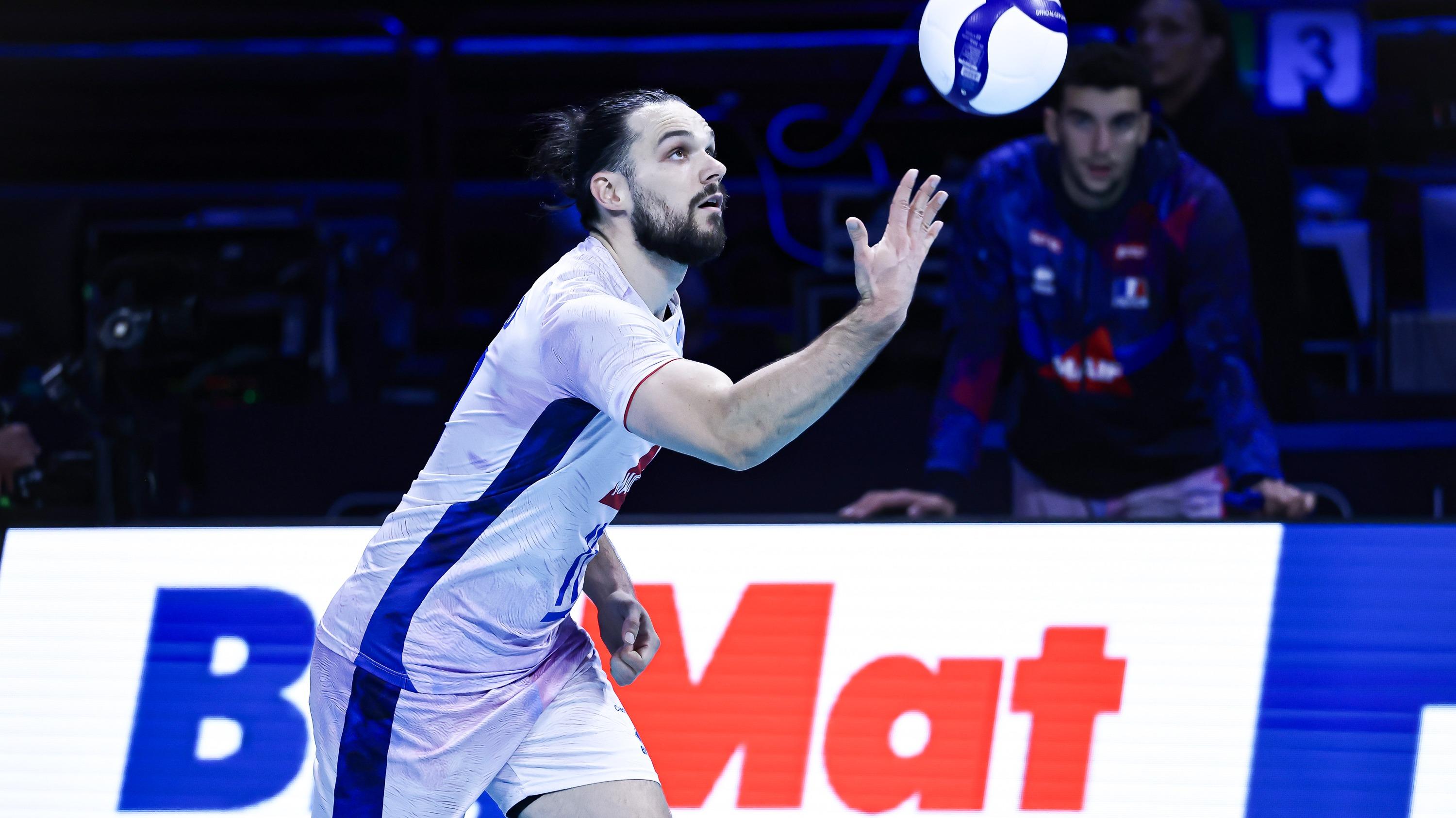 Euro de volley : «C’est beau à voir», savoure le capitaine des Bleus Antoine Brizard avant la finale