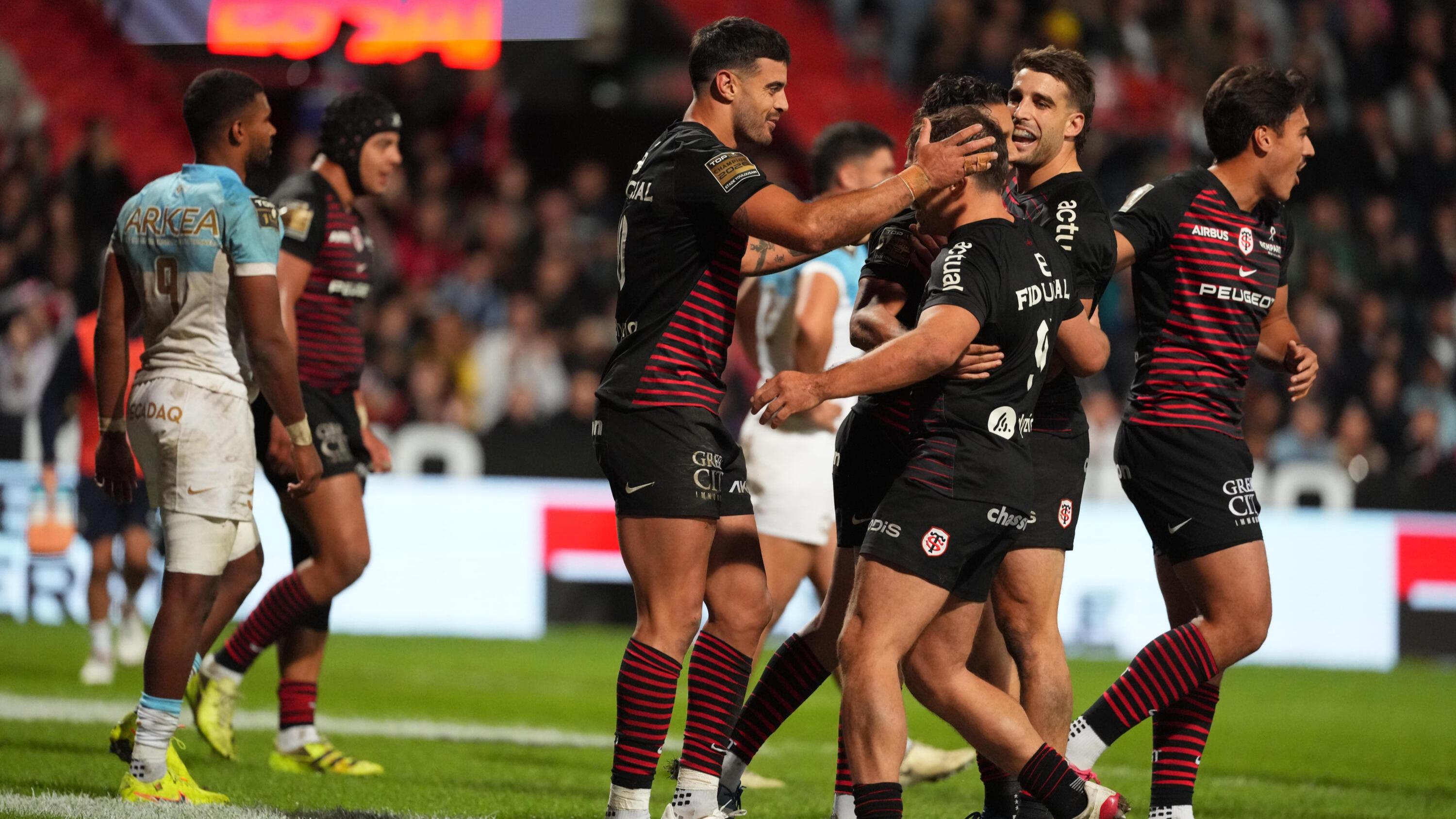 Top 14 : dans un match haletant, Toulouse et Dupont dominent Bayonne et reprennent la tête