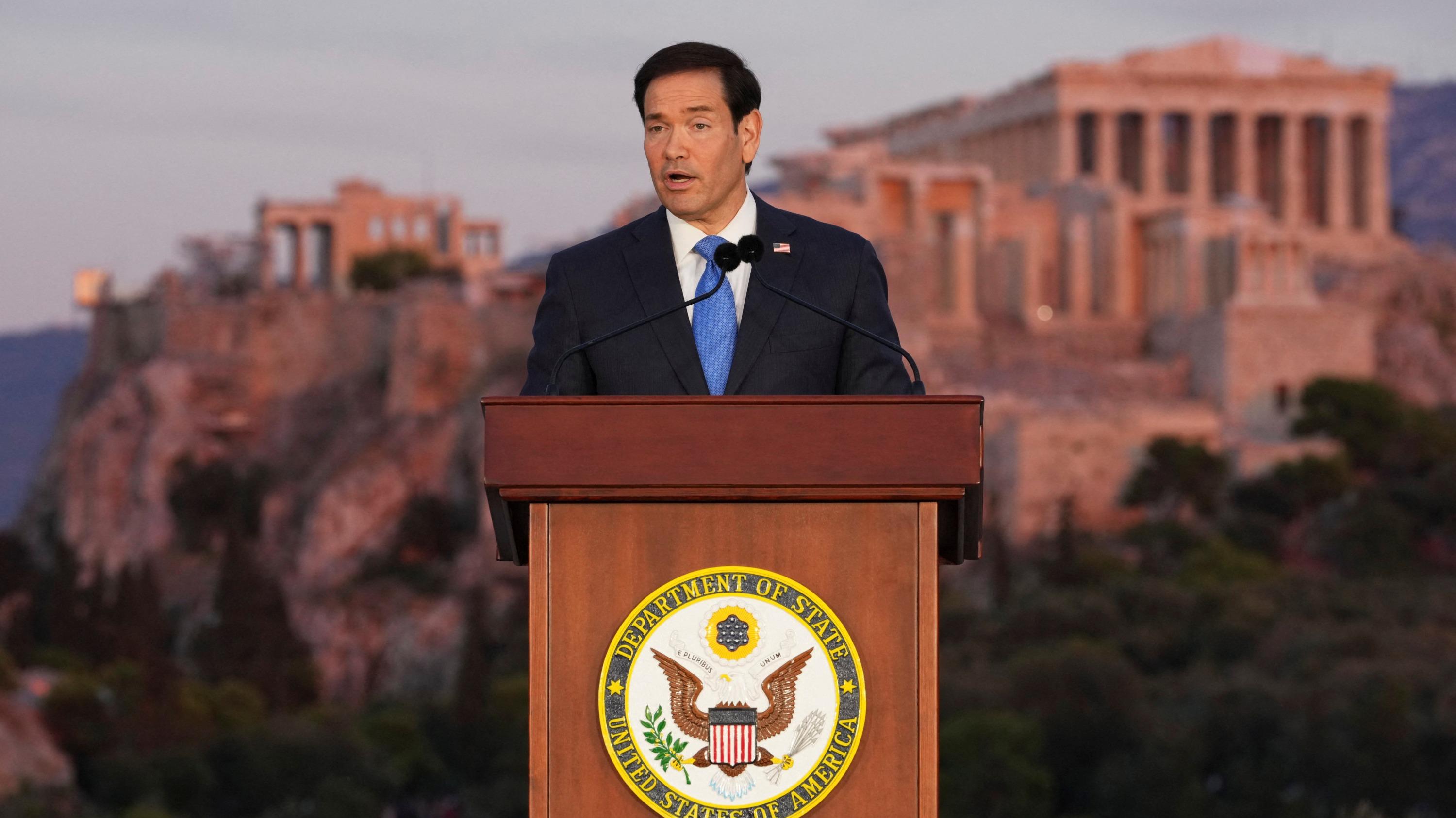 « Raviver la flamme allumée ici il y a des millénaires » : Marco Rubio, l’Américain qui rêve de ressusciter la vieille Europe