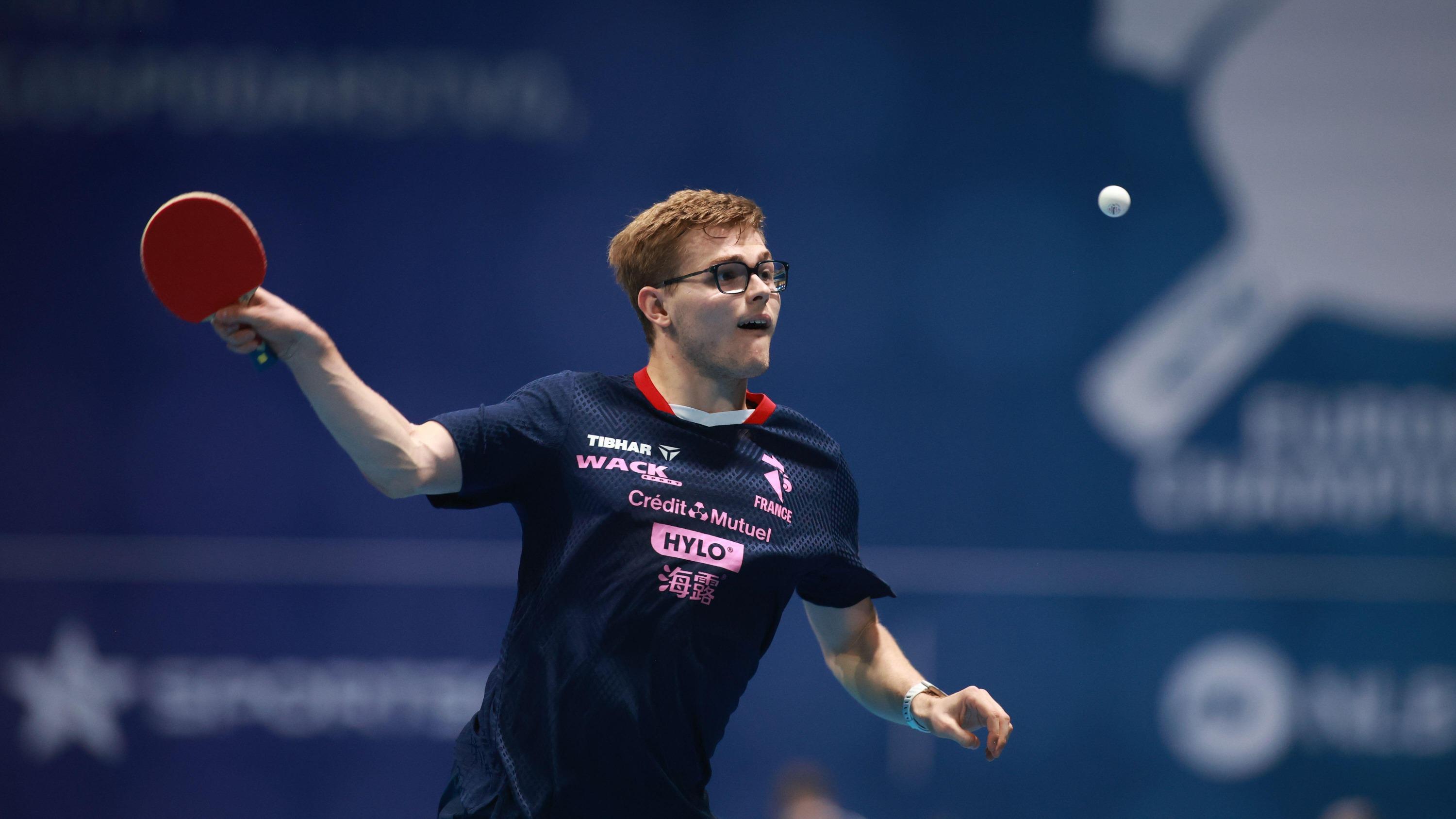 Tennis de table : renversant, Alexis Lebrun file en huitièmes de l’Euro