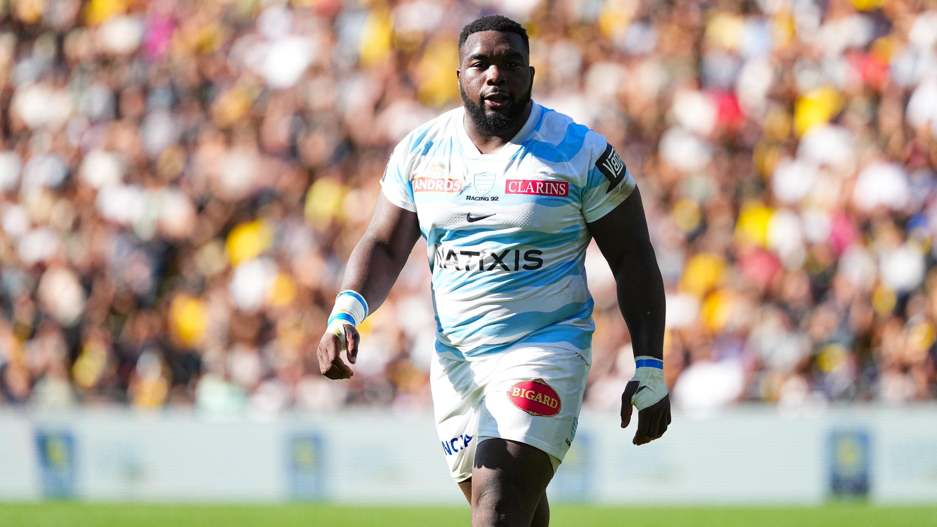 Top 14 : le pilier droit Demba Bamba prolonge au Racing 92 jusqu'en 2030